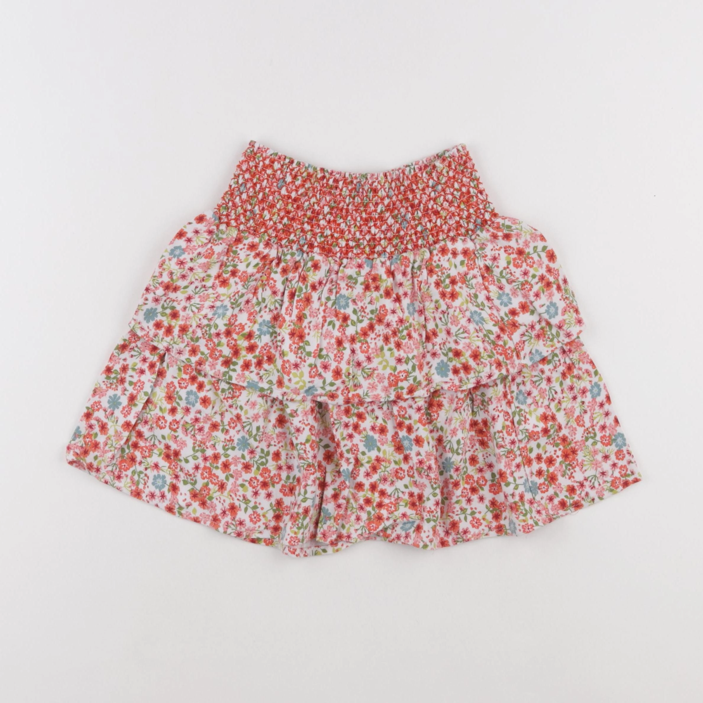 Vertbaudet - jupe multicolore - 7 ans