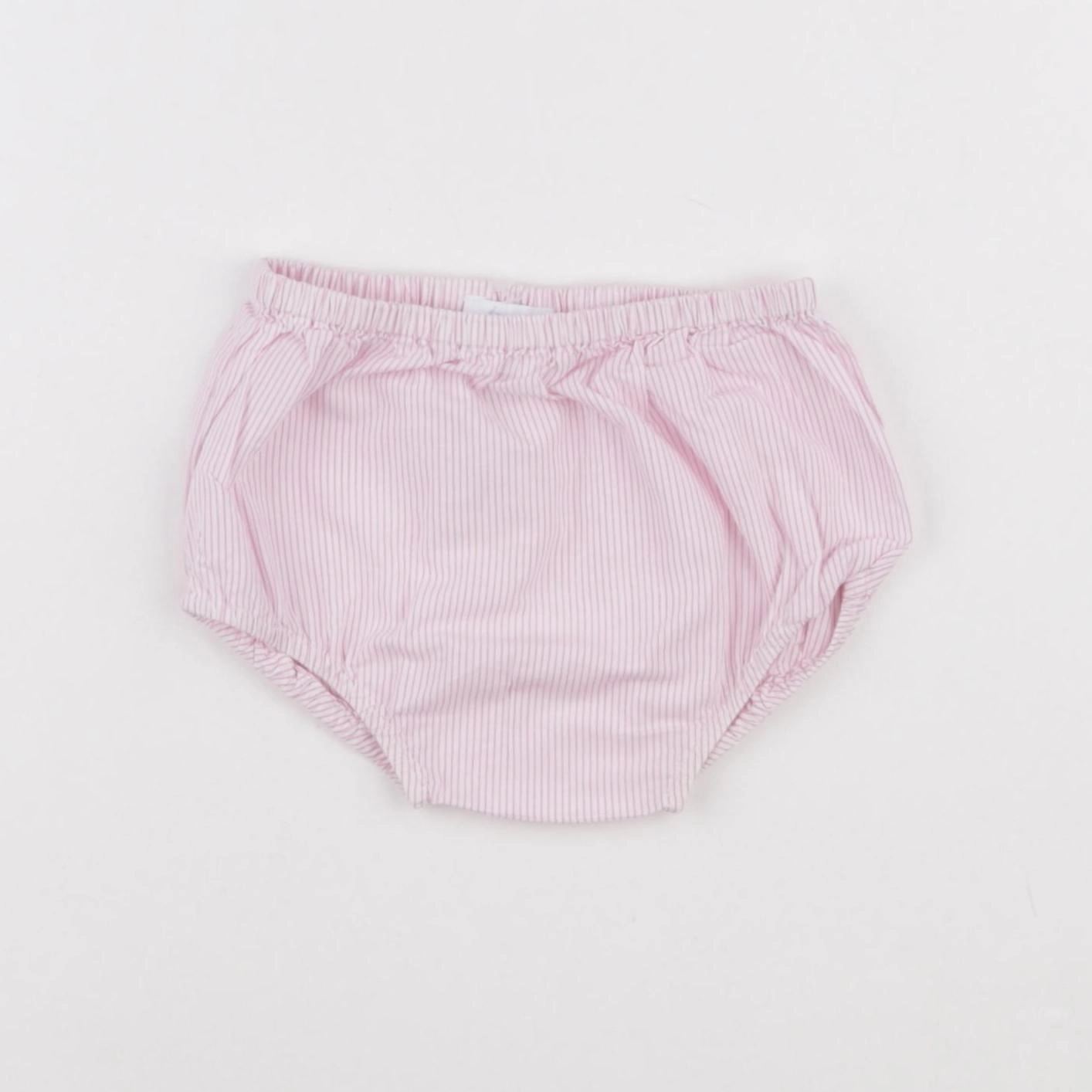Jacadi - bloomer rose - 6 mois