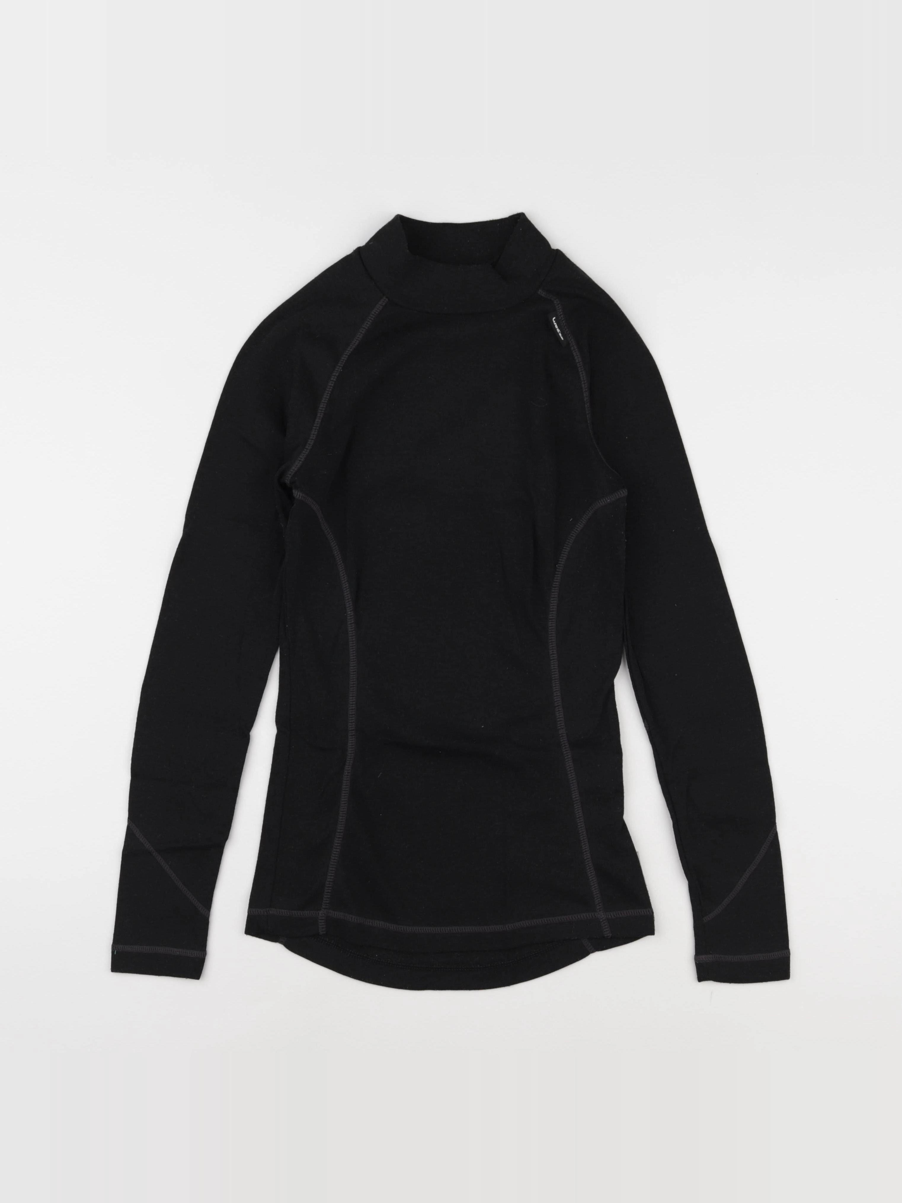 Decathlon ski - sous-pull technique noir - 12 ans