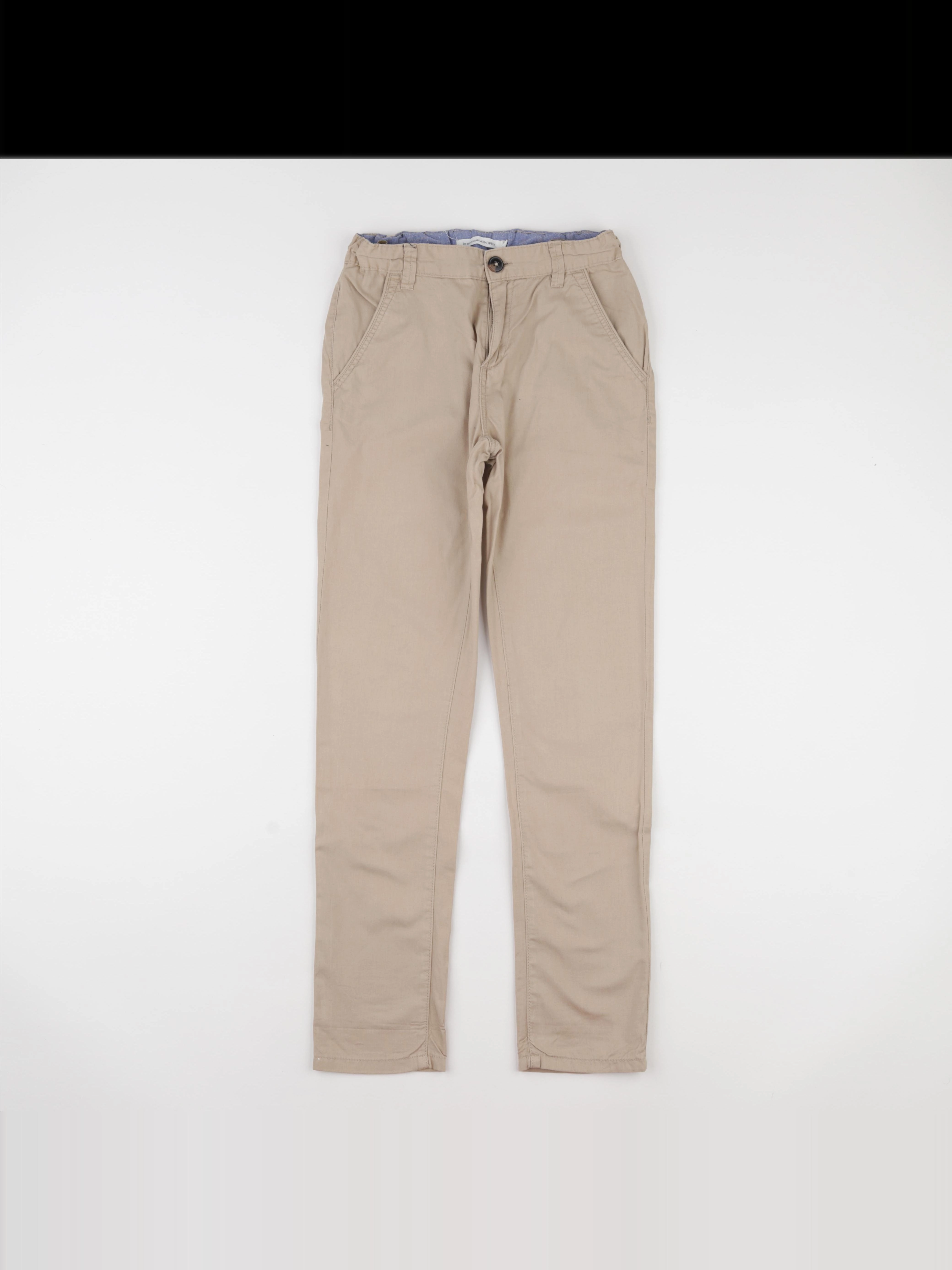 Monoprix - pantalon beige - 12 ans