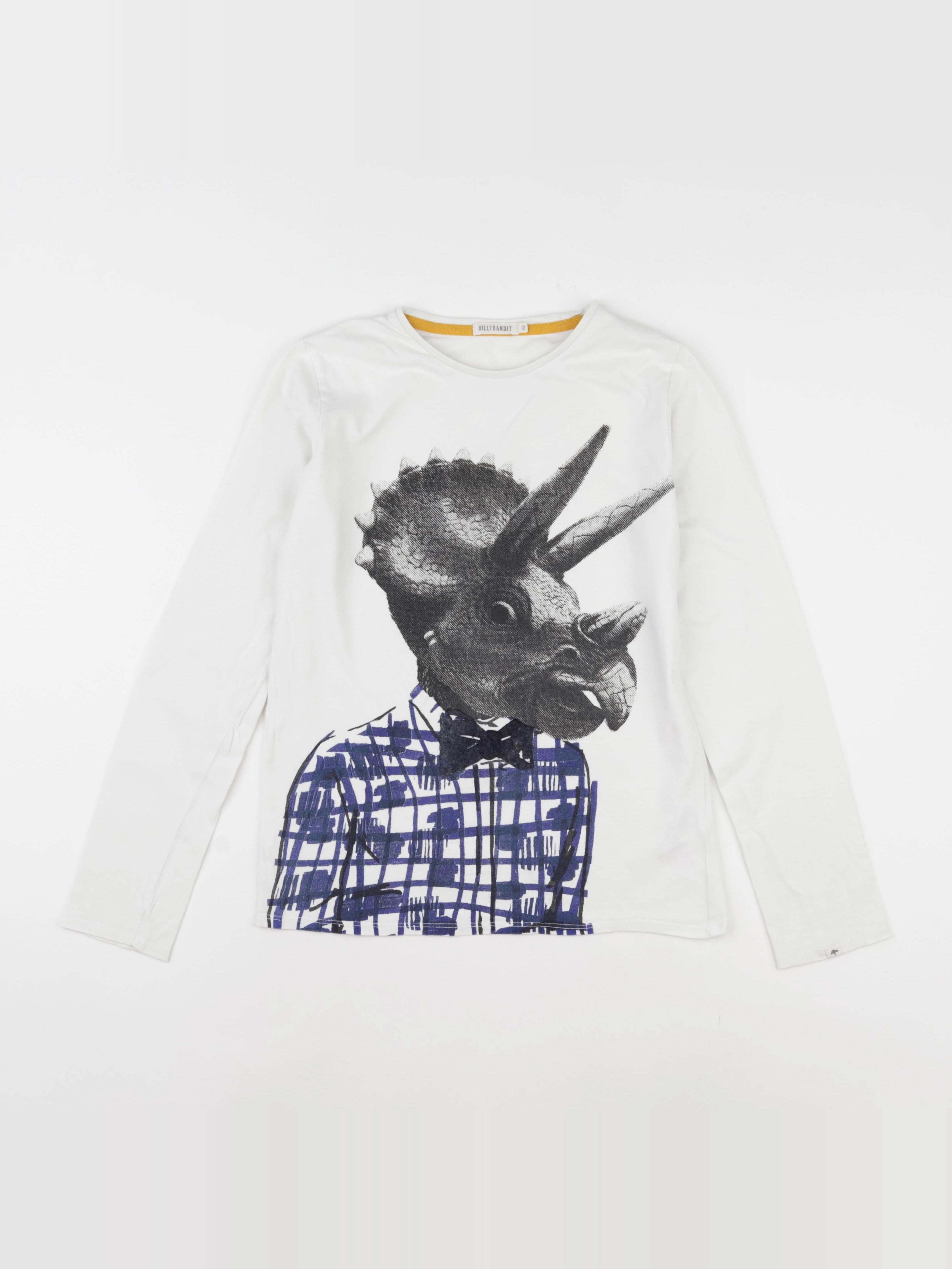 Billy Bandit - tee-shirt blanc - 12 ans
