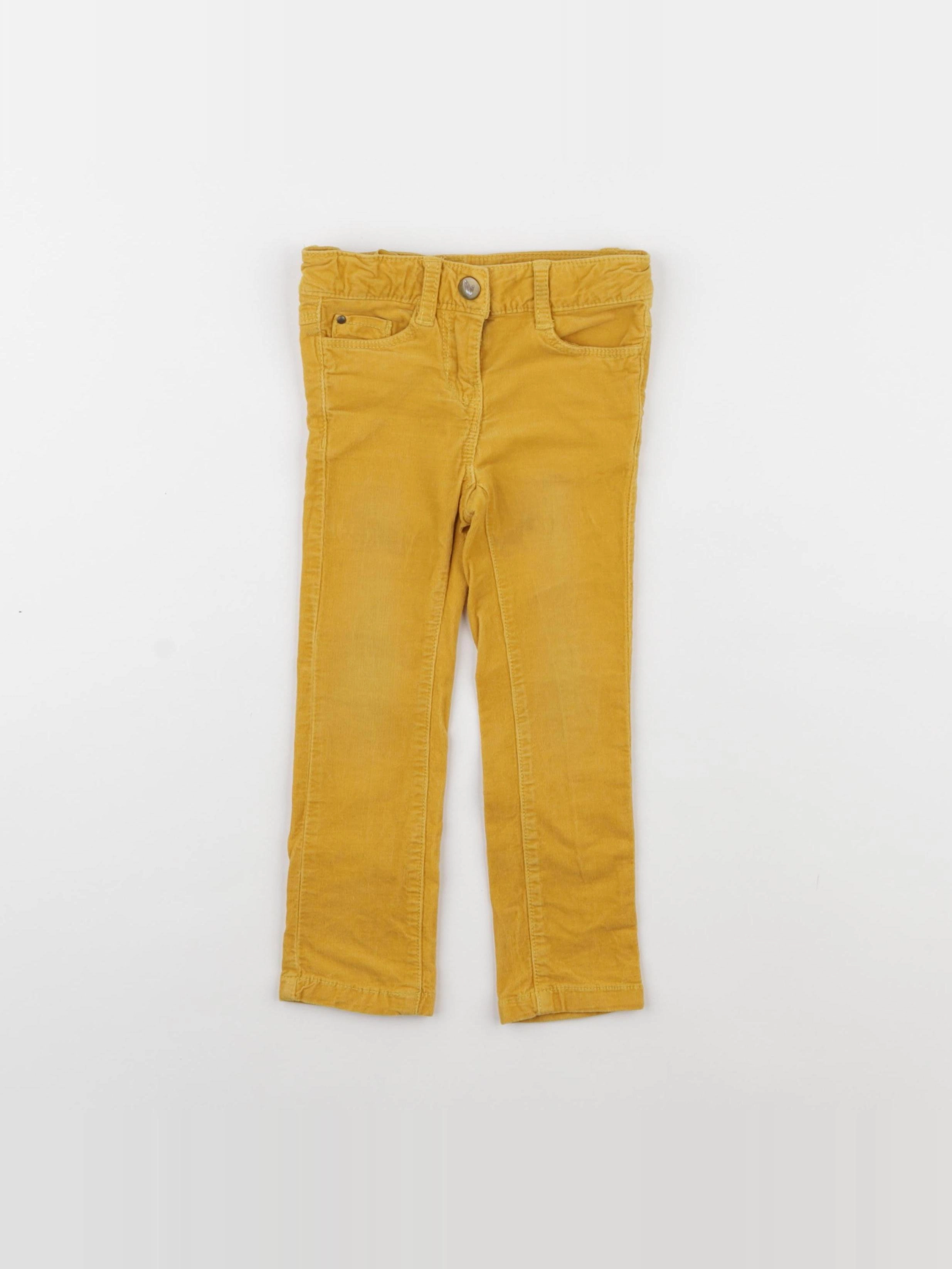 Tape à l'oeil - pantalon jaune - 2 ans