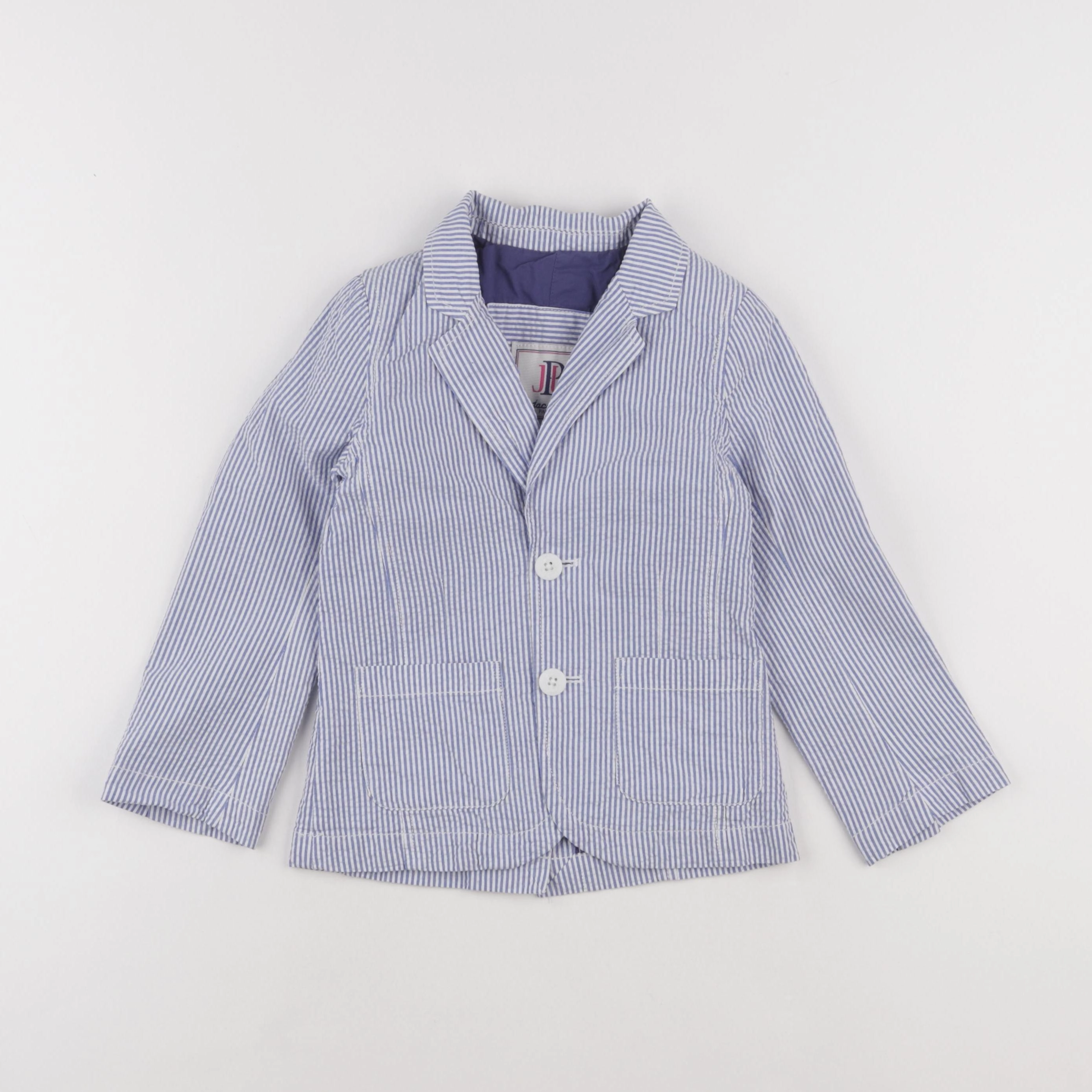 Jacadi - veste blanc, bleu - 5 ans