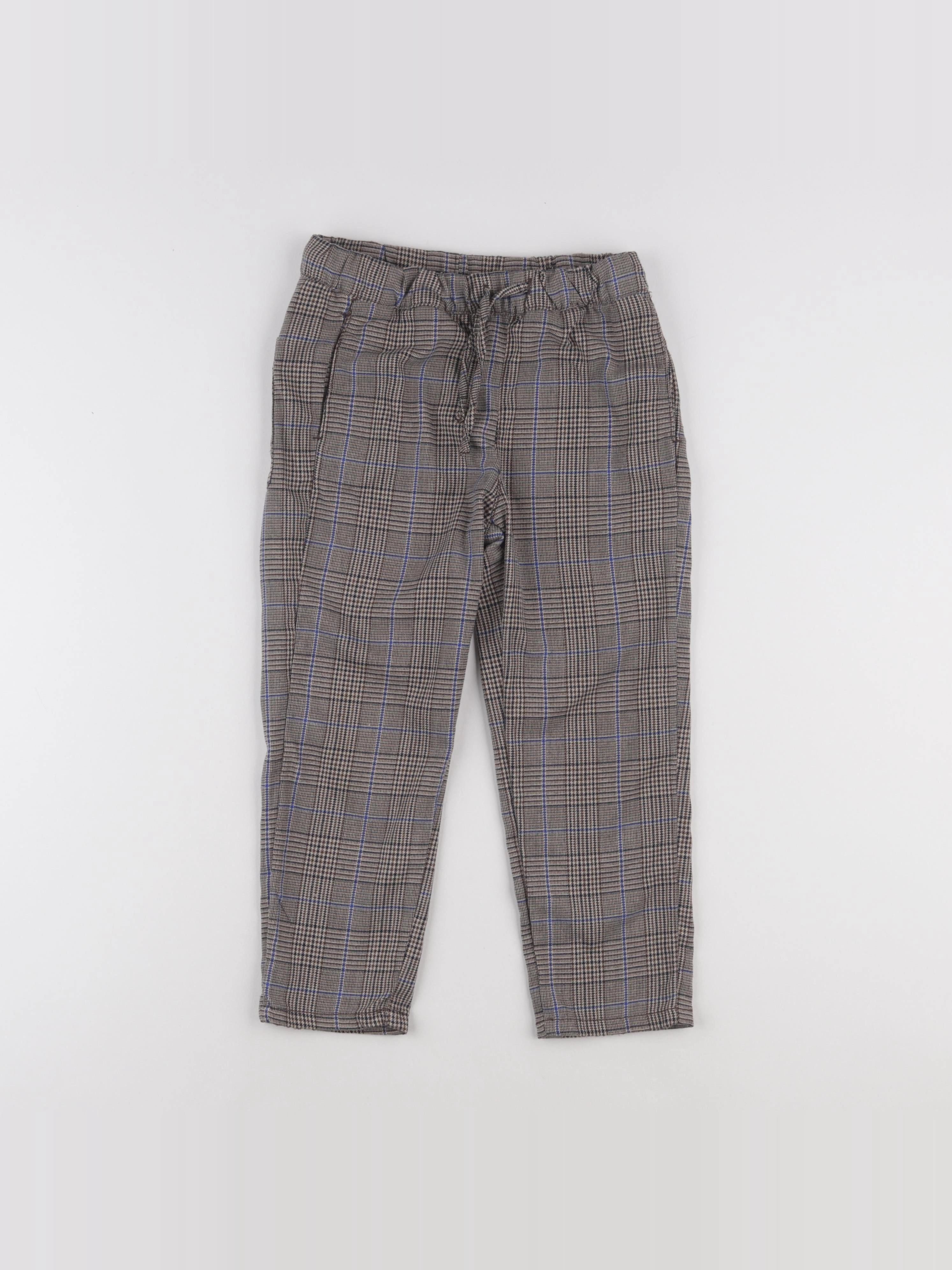 H&M - pantalon marron - 4/5 ans