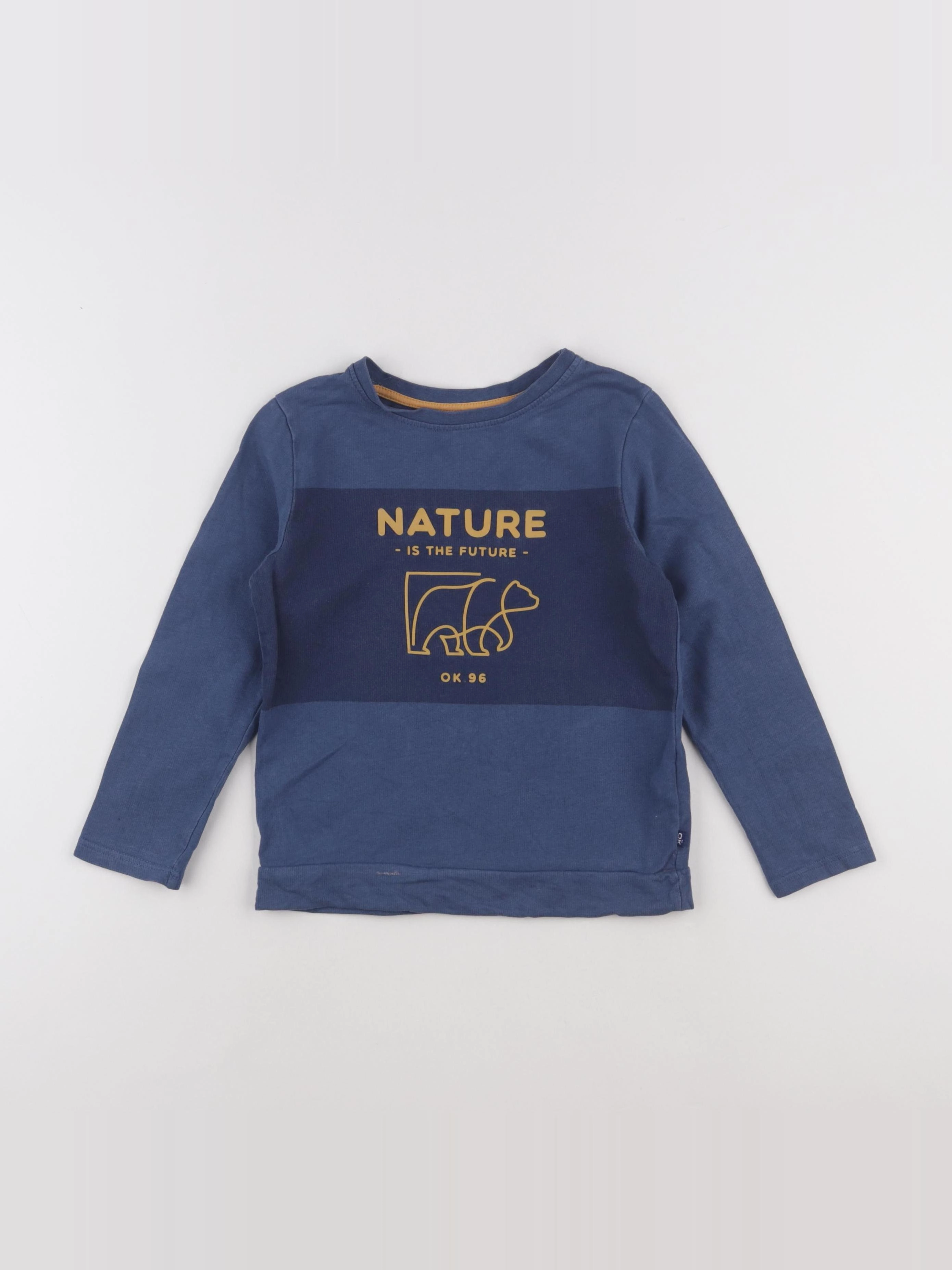 Tape à l'oeil - tee-shirt bleu - 5 ans