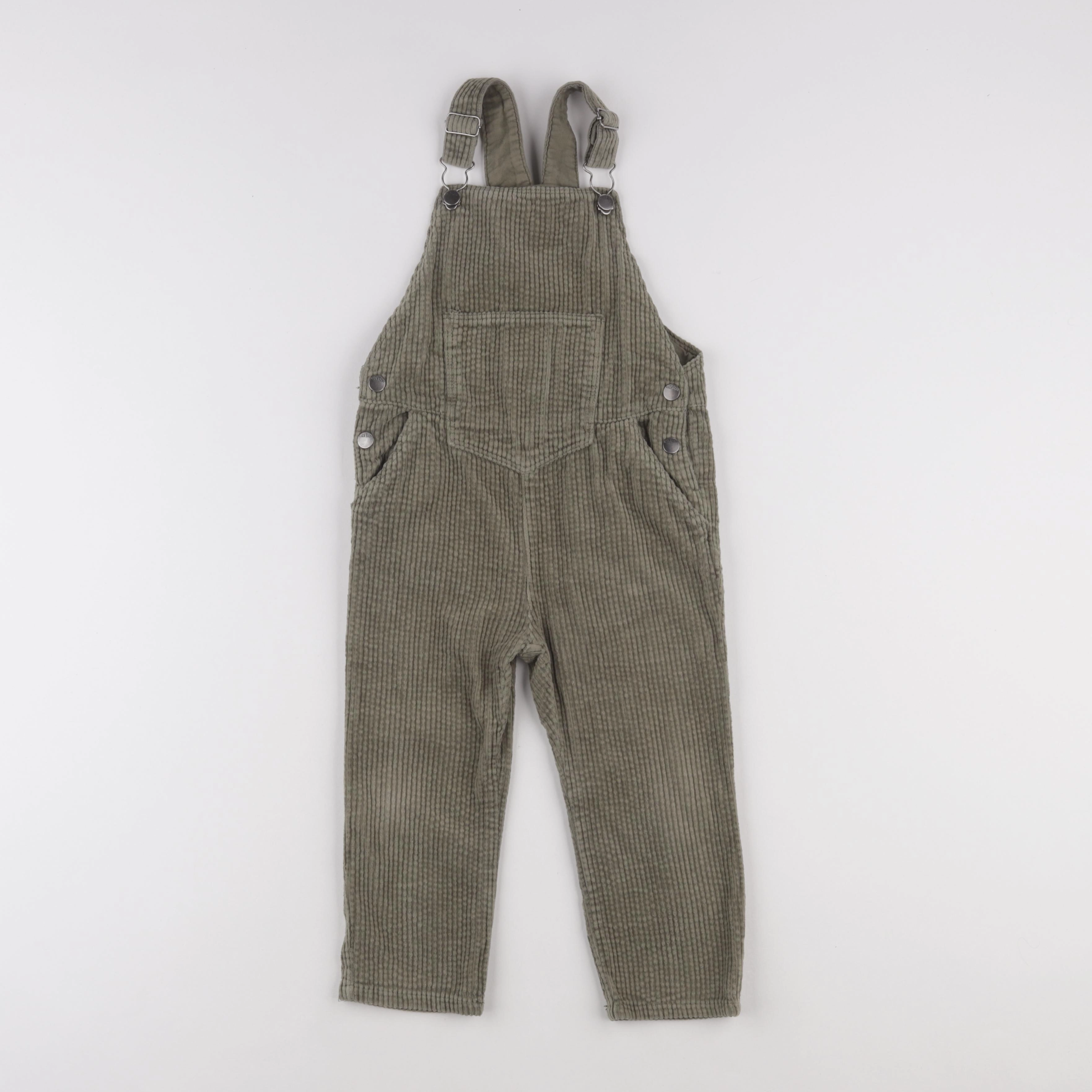 Zara - salopette vert - 2/3 ans