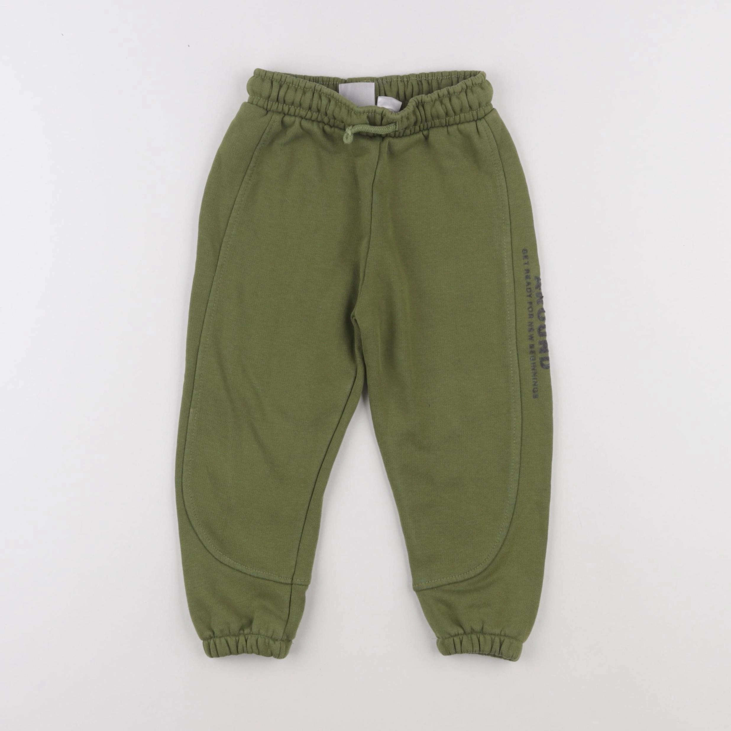 Zara - jogging vert - 2/3 ans