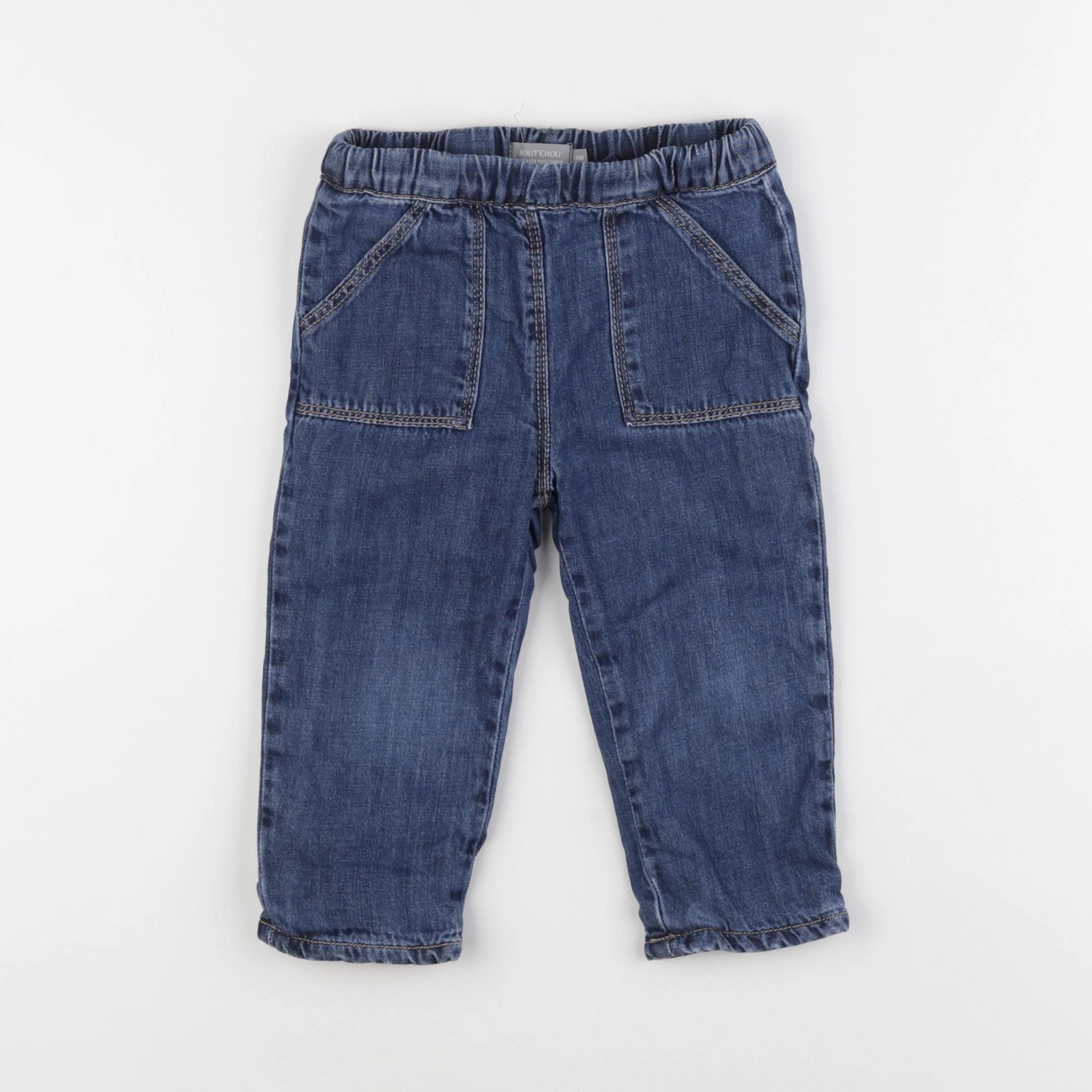 Boutchou - jegging bleu - 18 mois