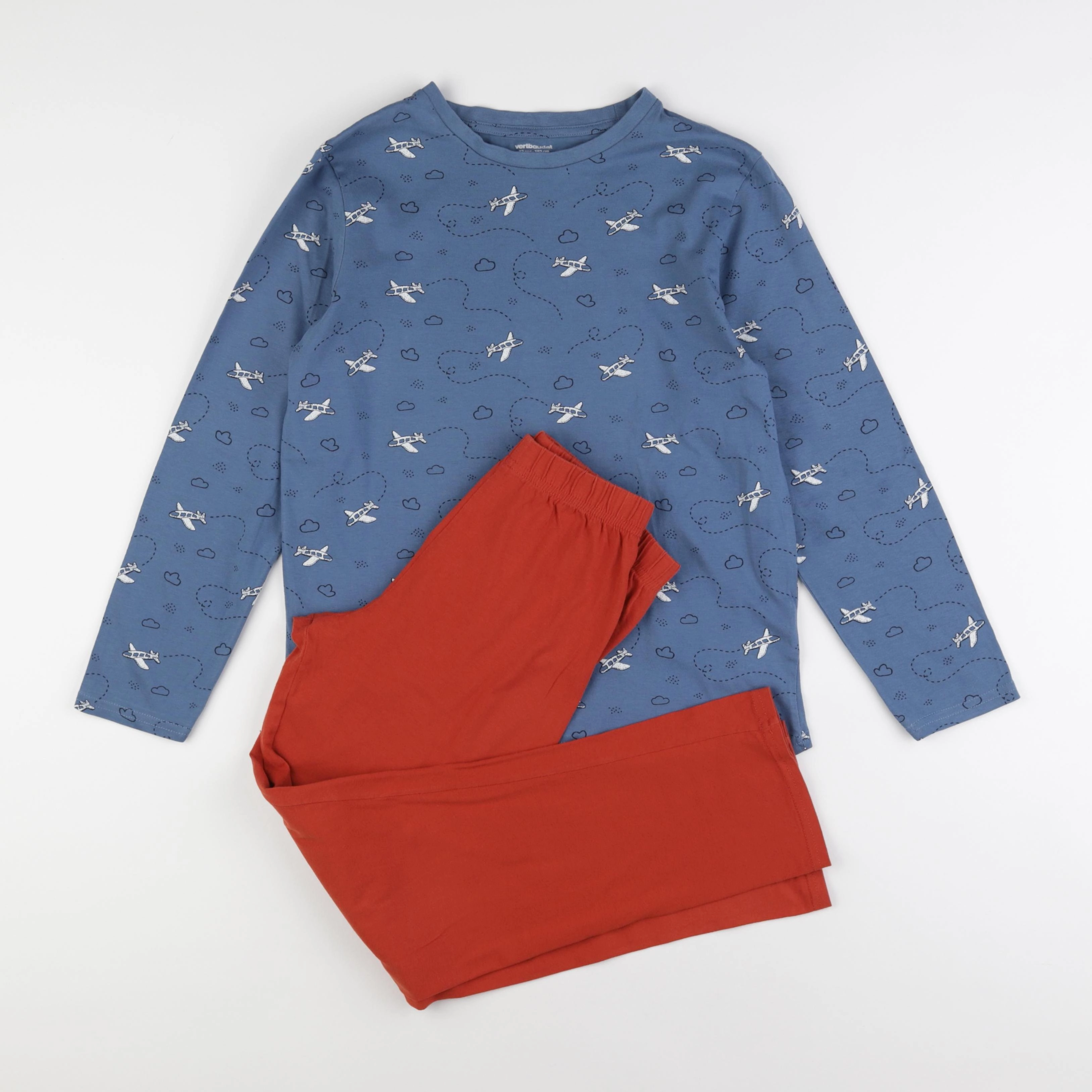 Vertbaudet - pyjama coton multicolore - 12 ans