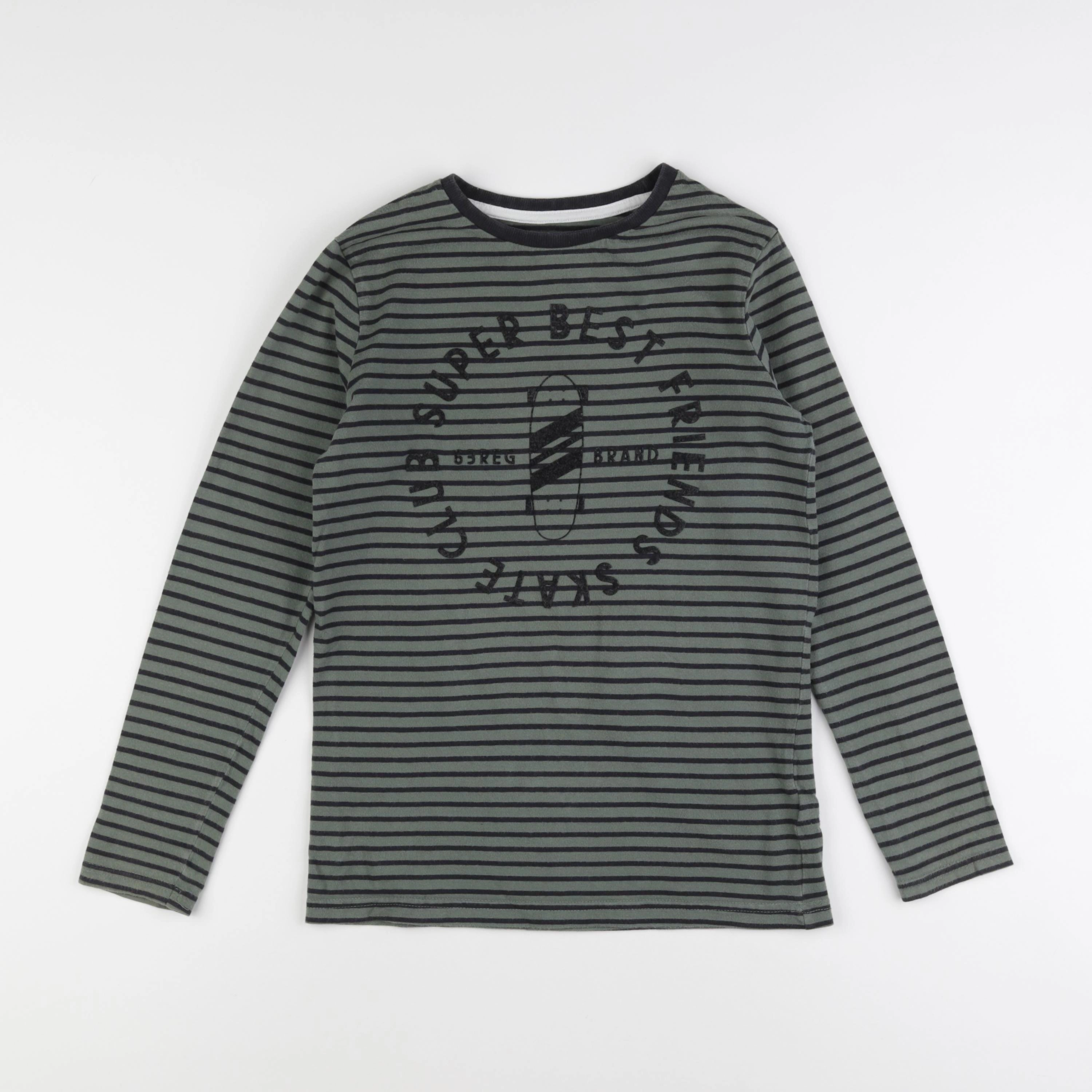 Vertbaudet - tee-shirt vert - 12 ans
