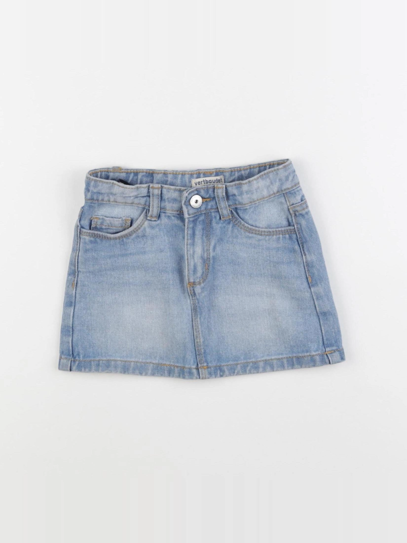 Vertbaudet - jupe bleu - 3 ans