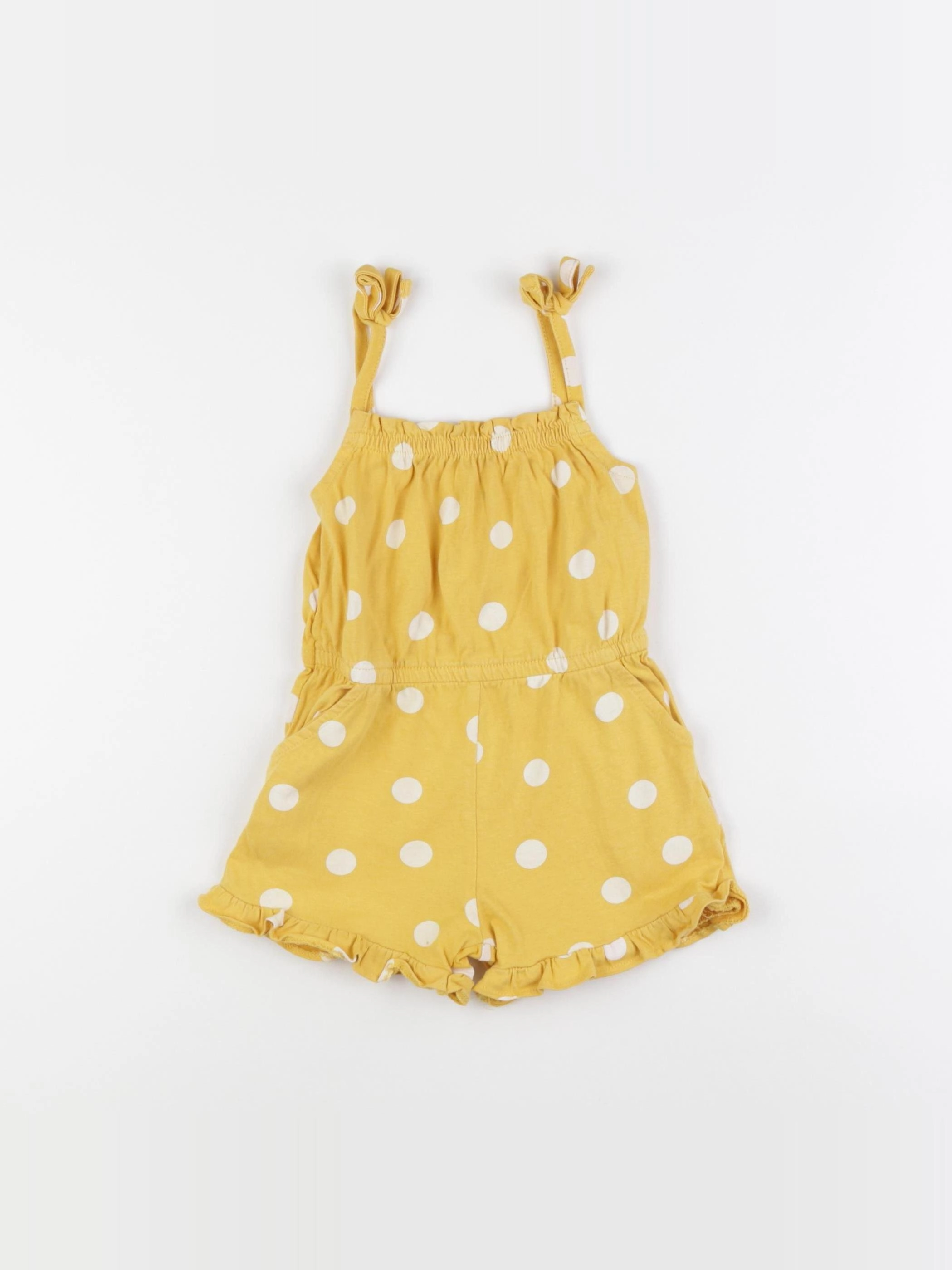 Vertbaudet - combinaison jaune - 2 ans