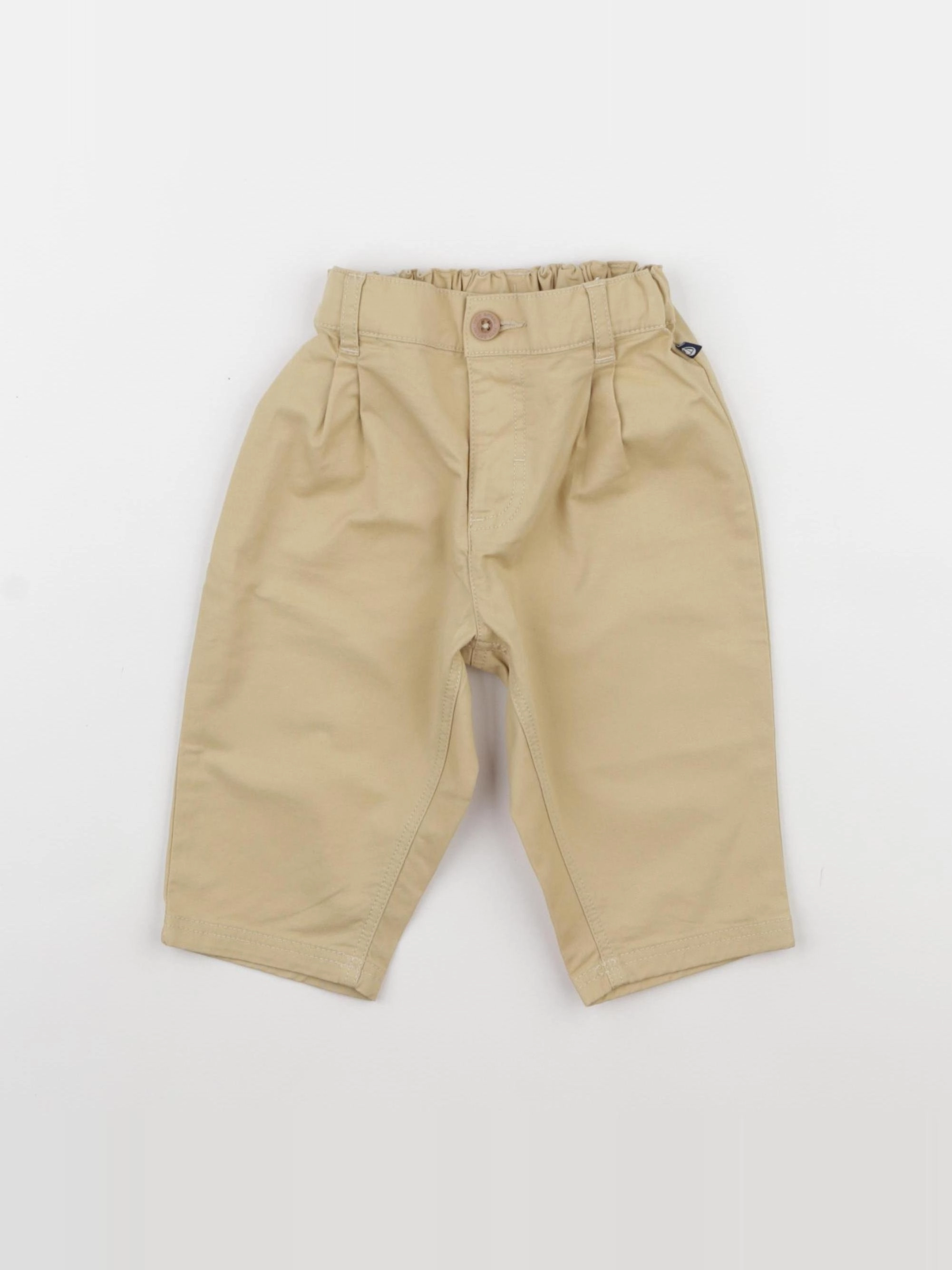 Petit Bateau - pantalon beige - 12 mois