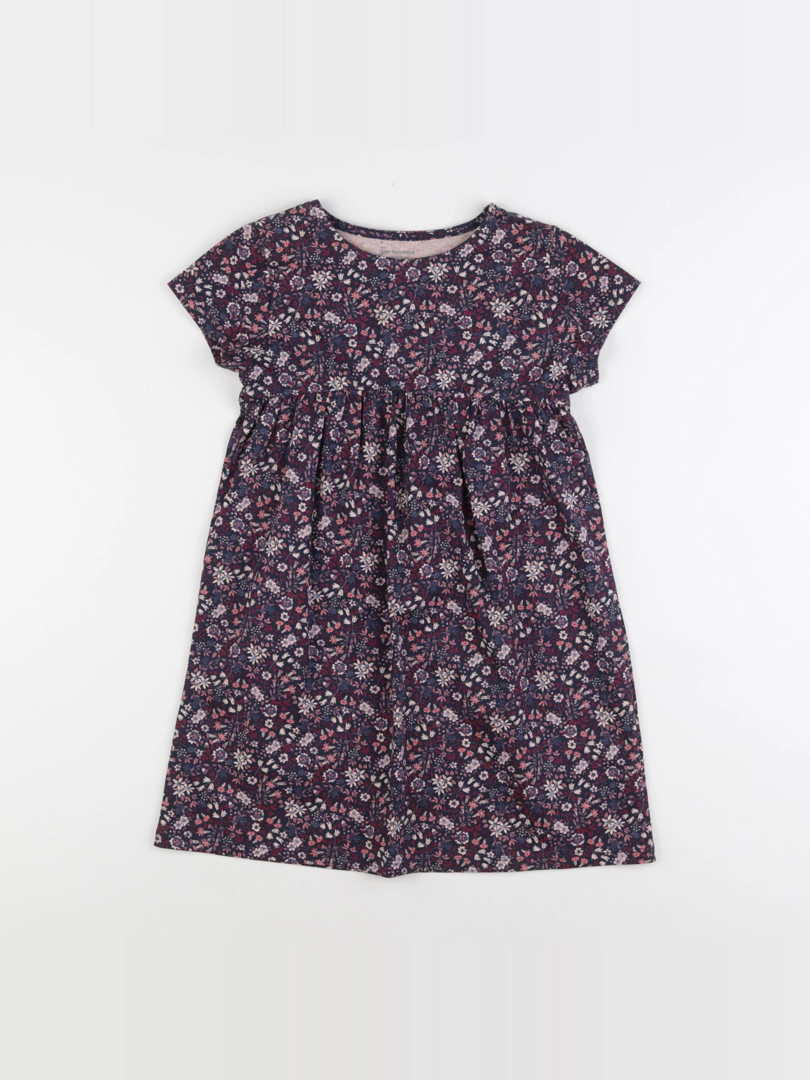 Vertbaudet - robe multicolore - 6 ans