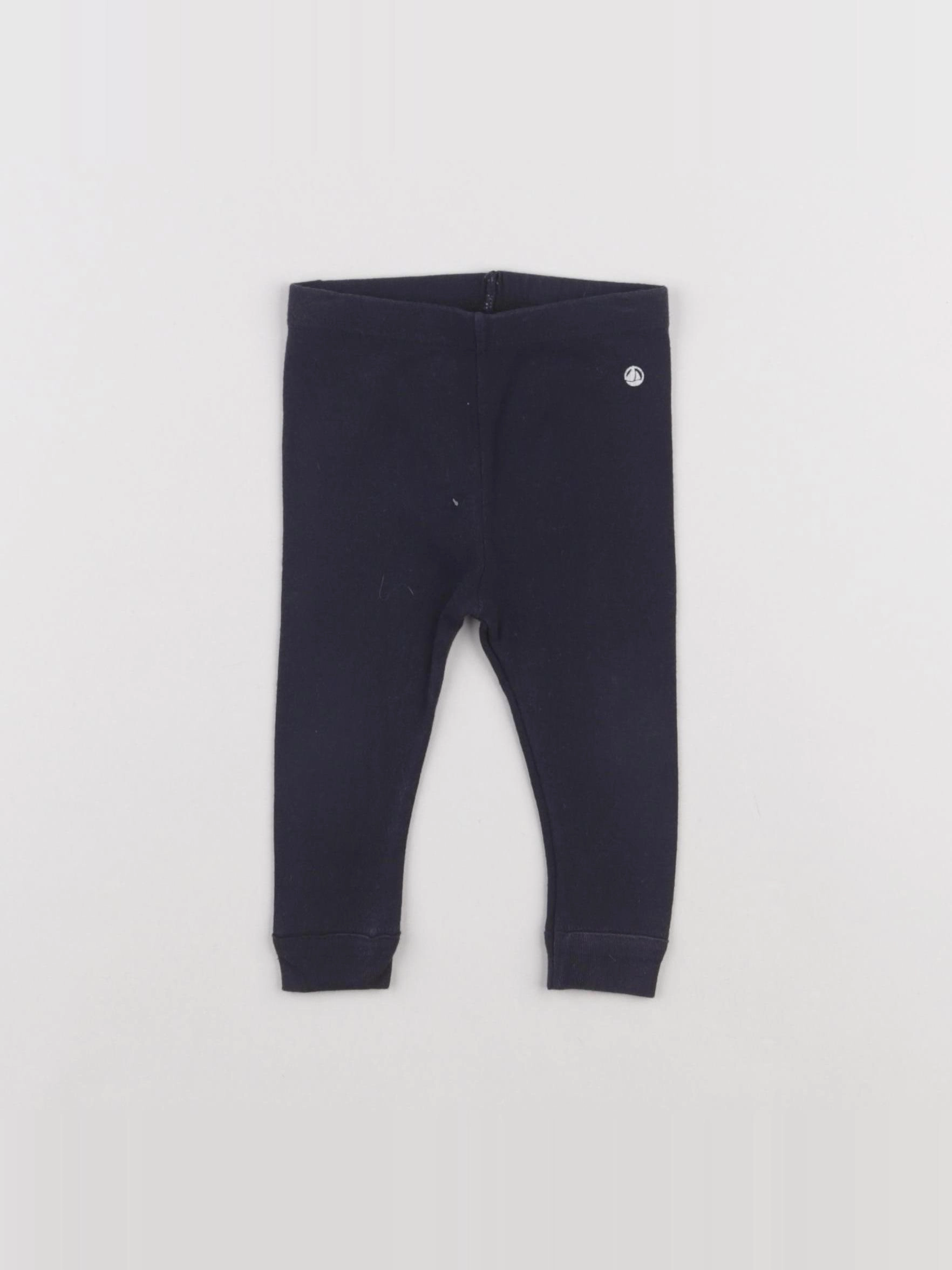 Petit Bateau - legging bleu - 6 mois