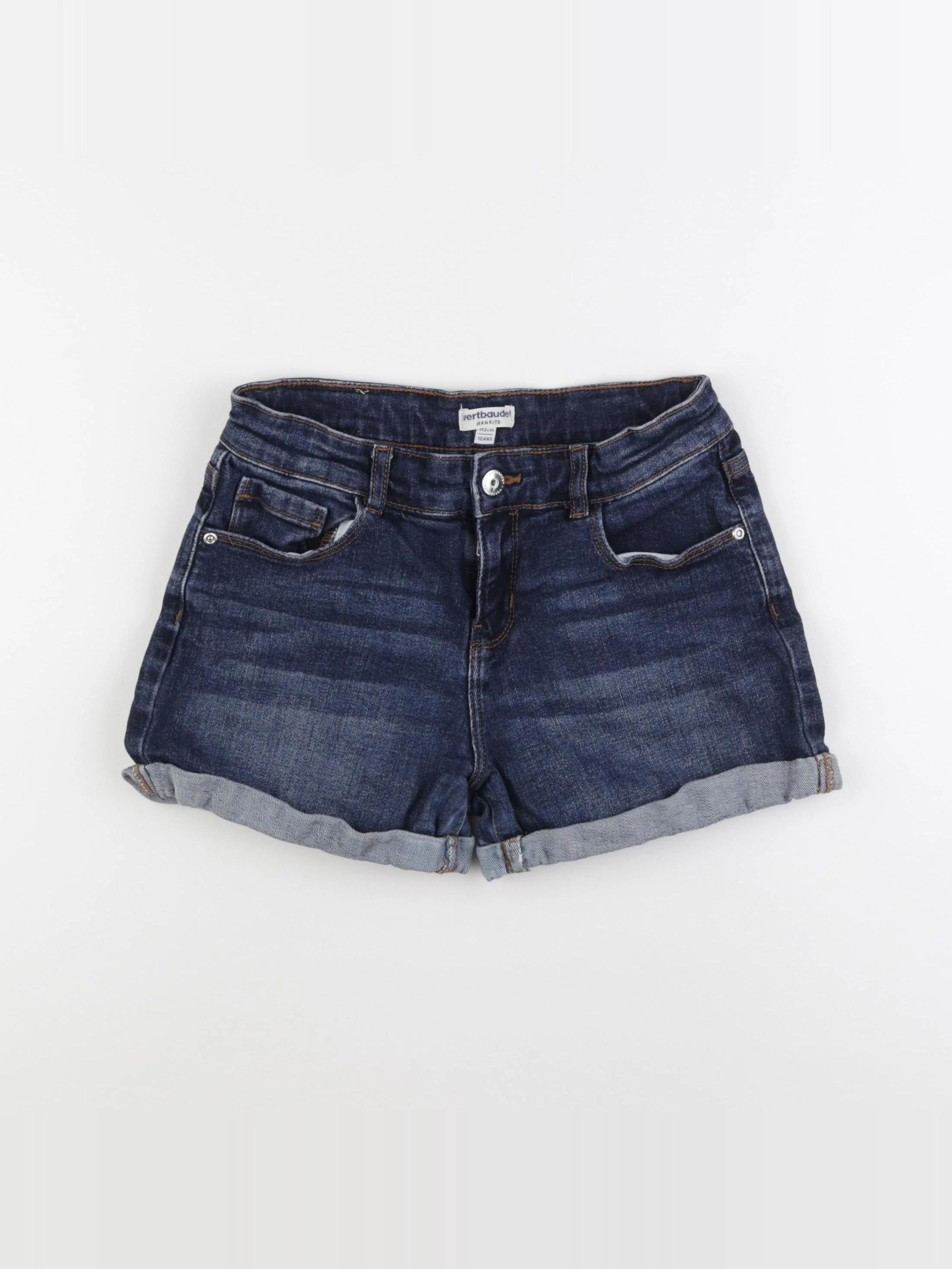 Vertbaudet - short bleu - 12 ans