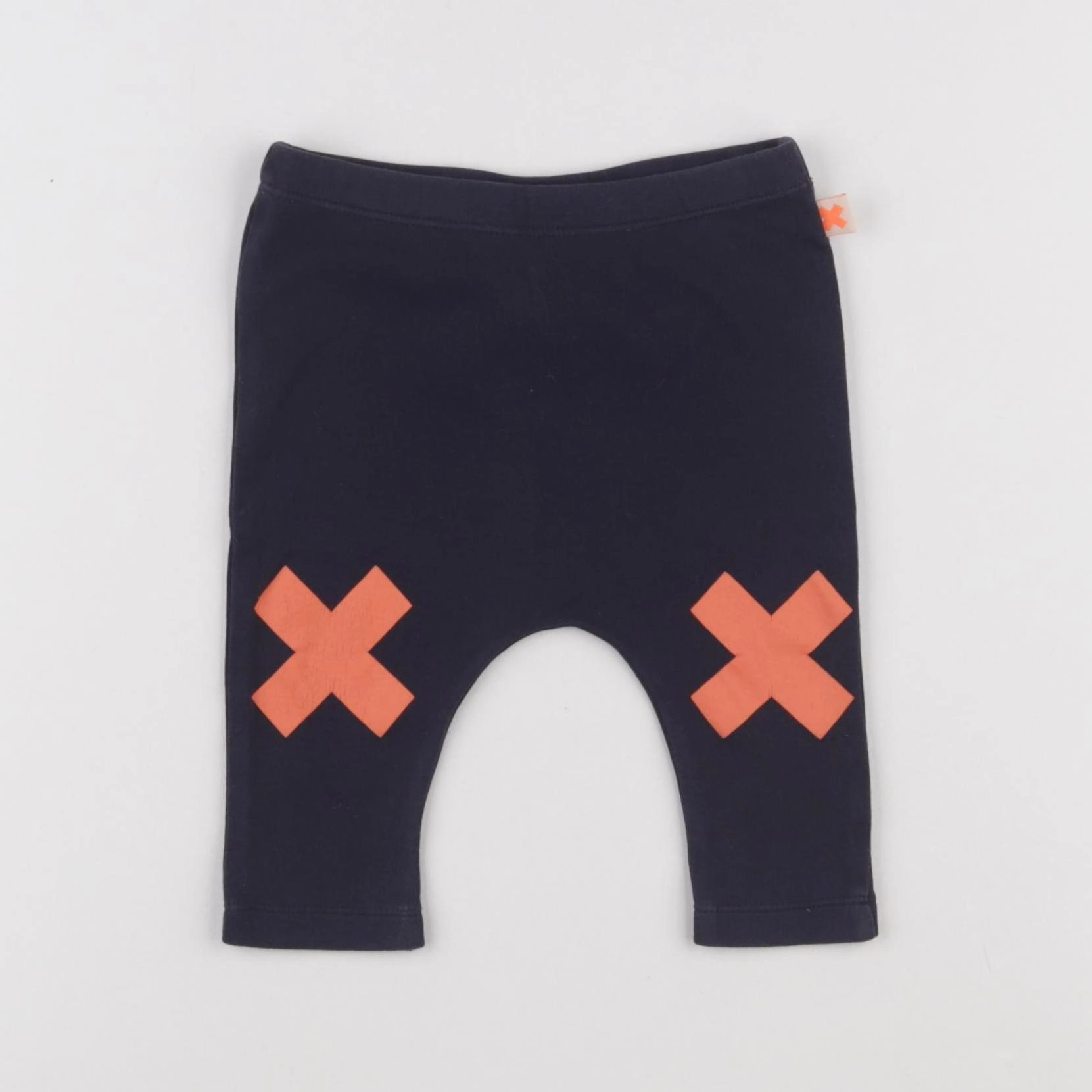 Tiny Cottons - legging bleu - 3/6 mois