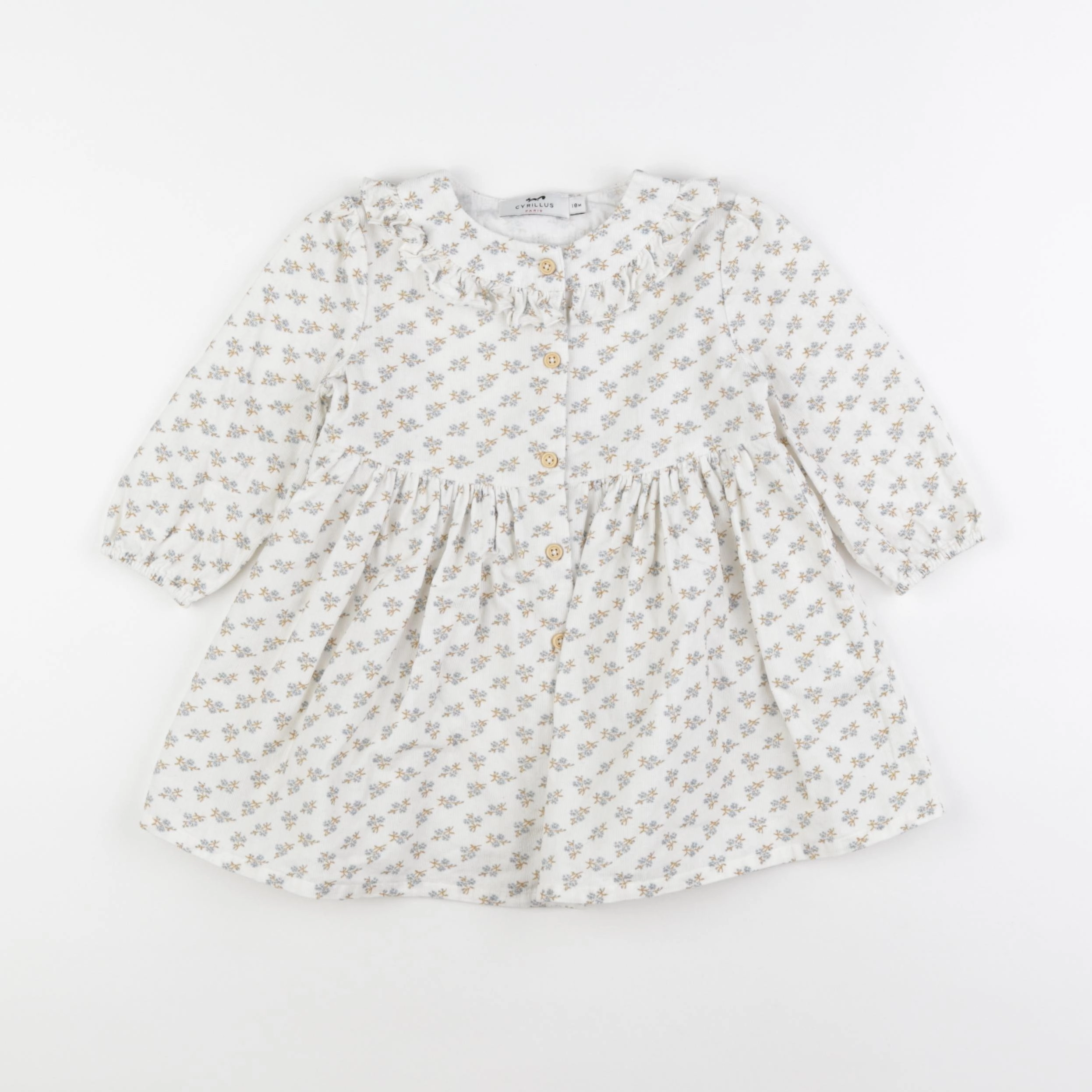 Cyrillus - robe beige - 18 mois
