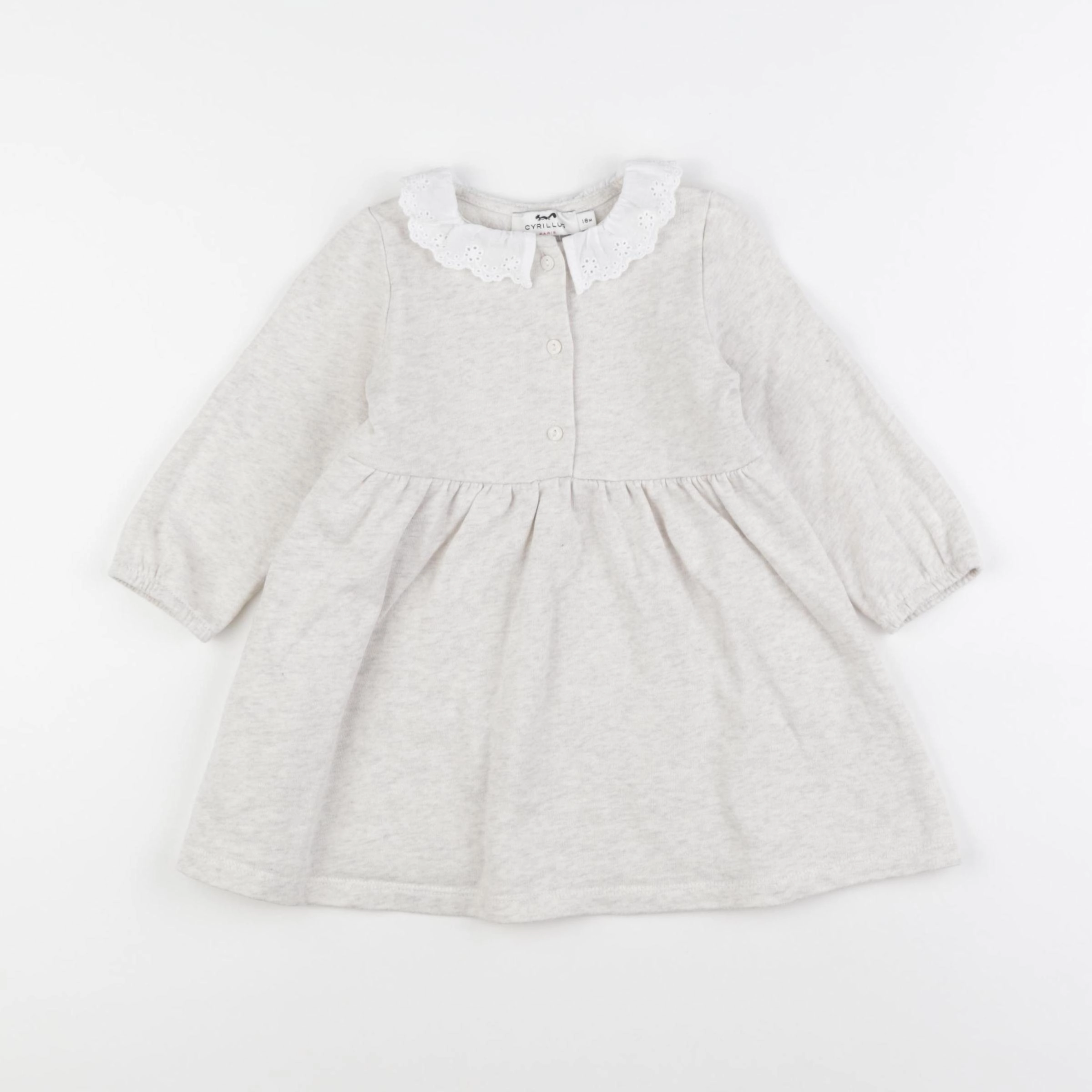 Cyrillus - robe beige - 18 mois