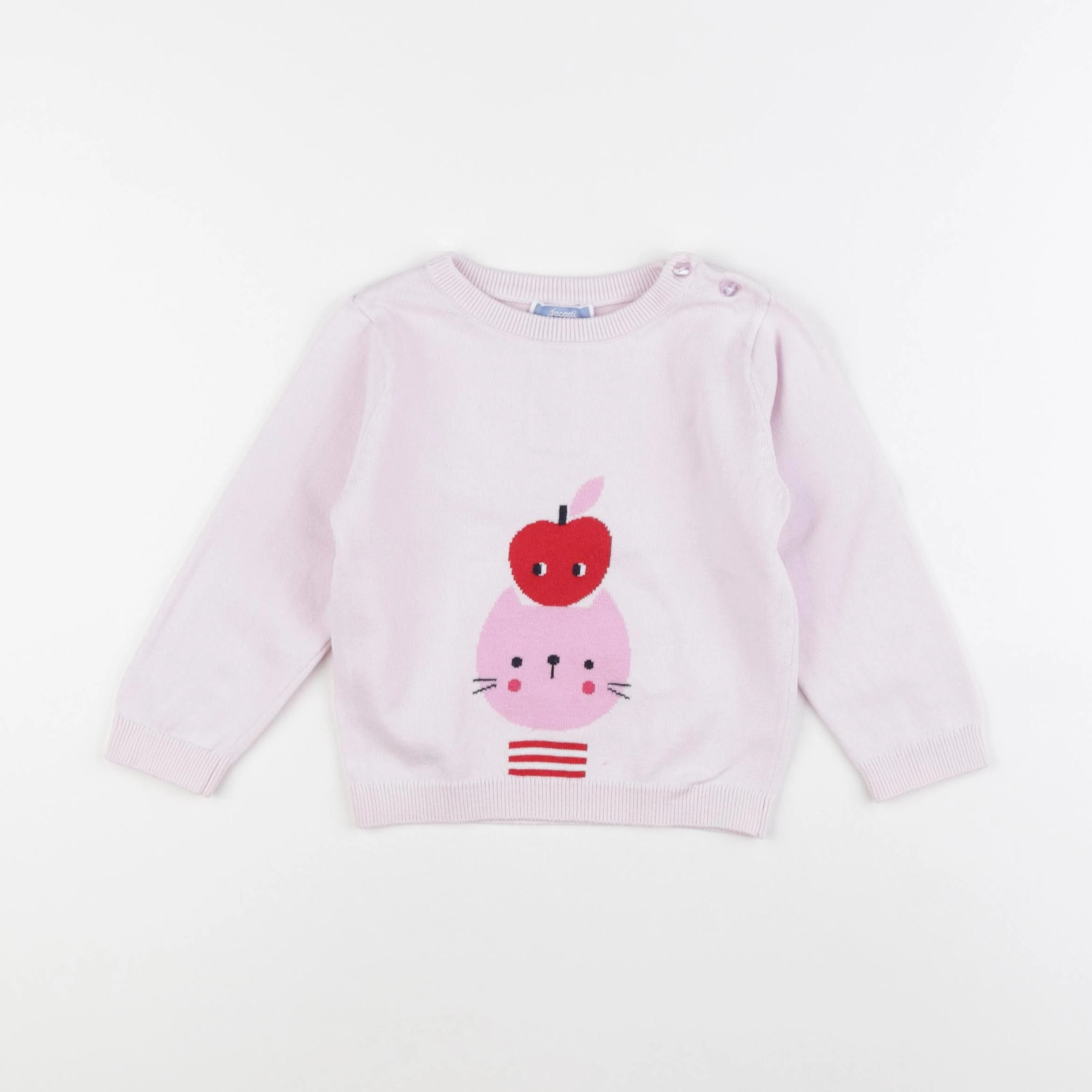 Jacadi - pull rose - 24 mois