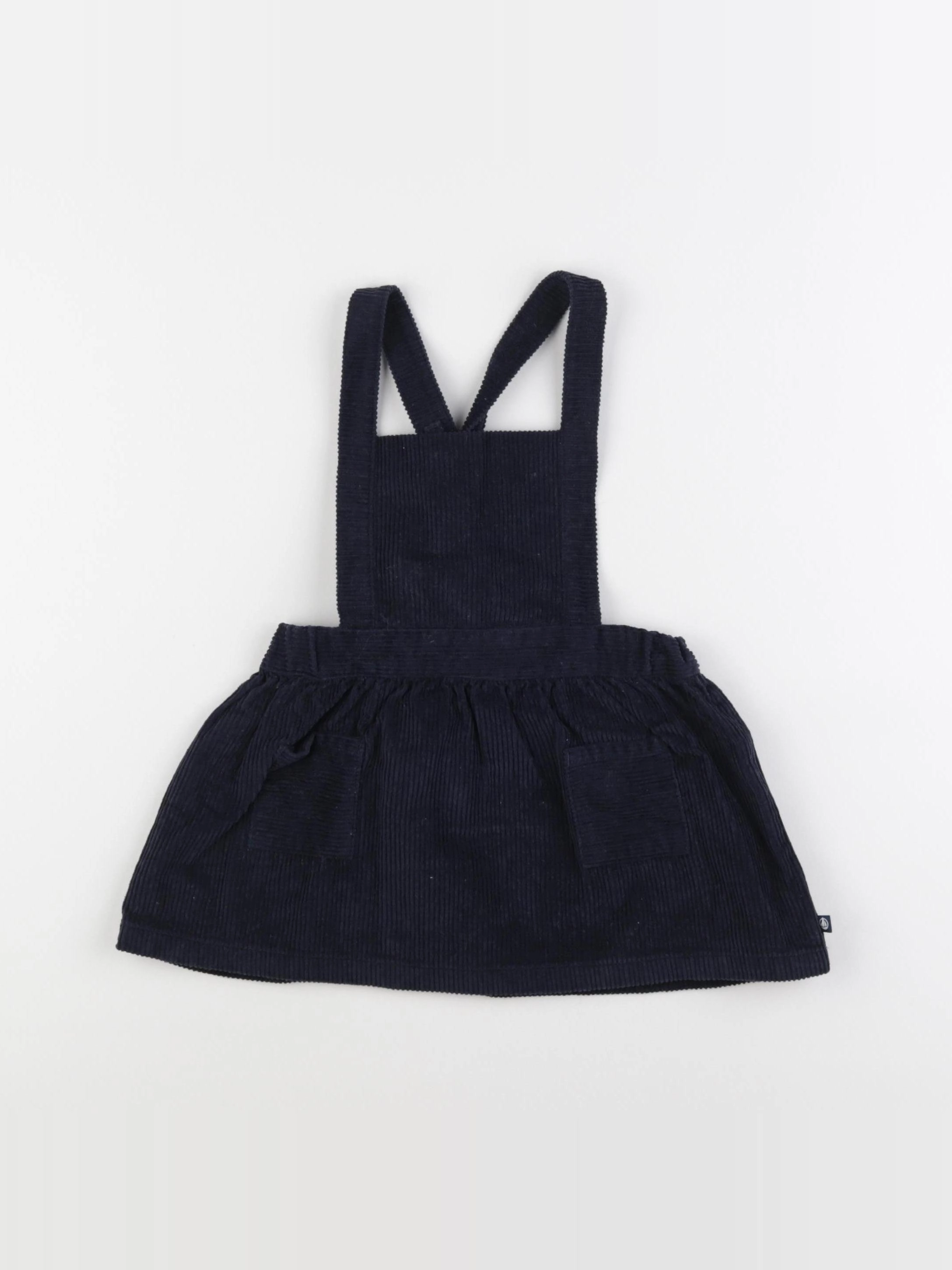 Petit Bateau - robe bleu - 18 mois