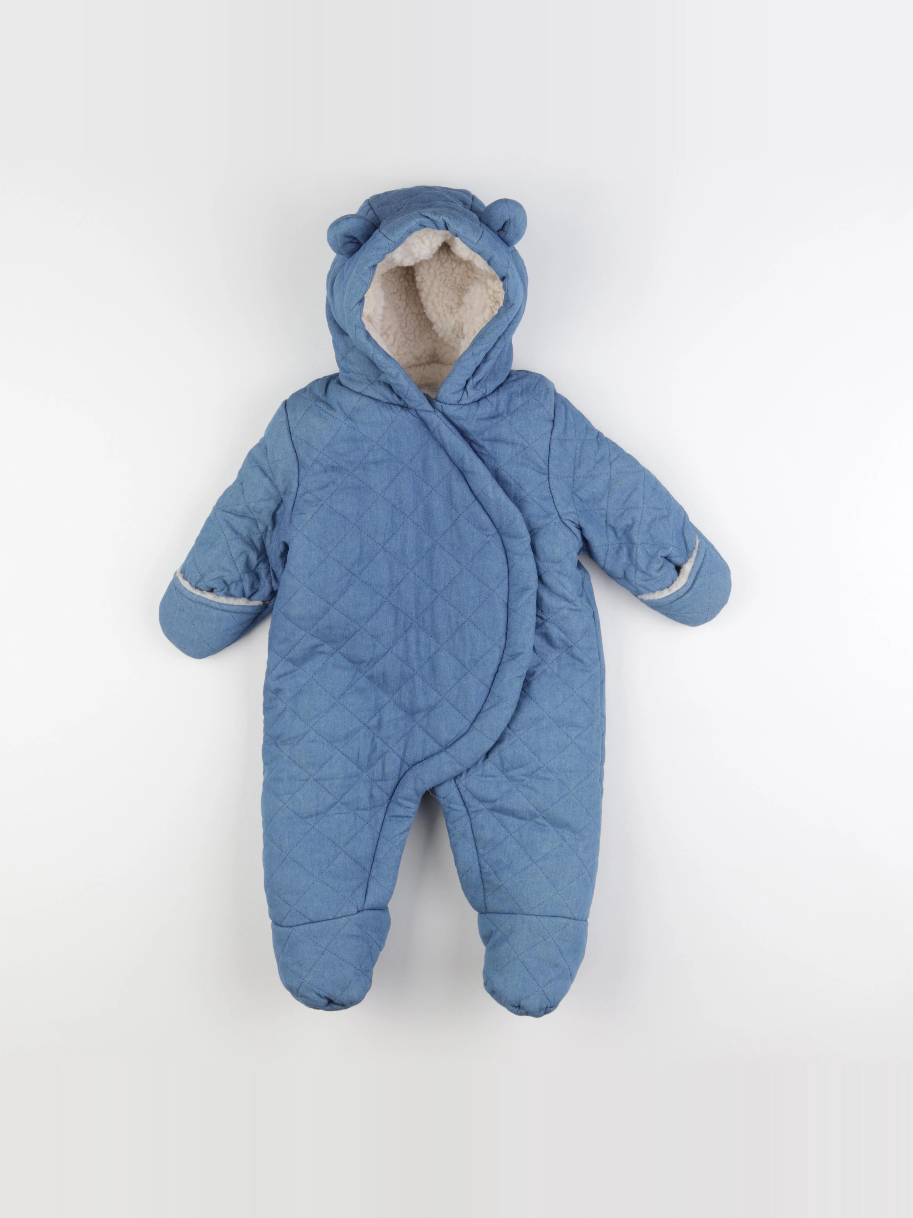 Vertbaudet - combi-pilote bleu - 6 ans