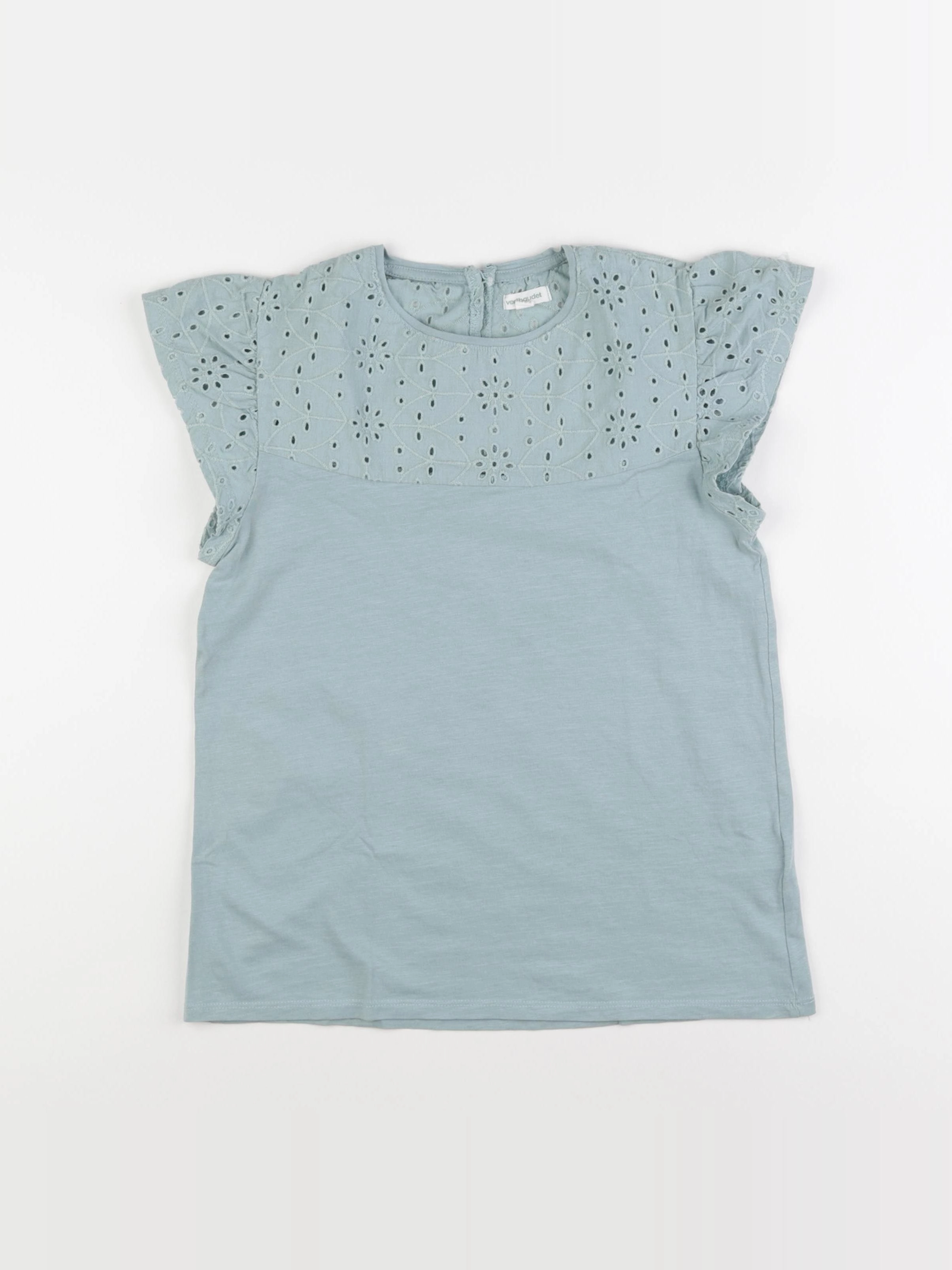 Vertbaudet - tee-shirt bleu - 14 ans
