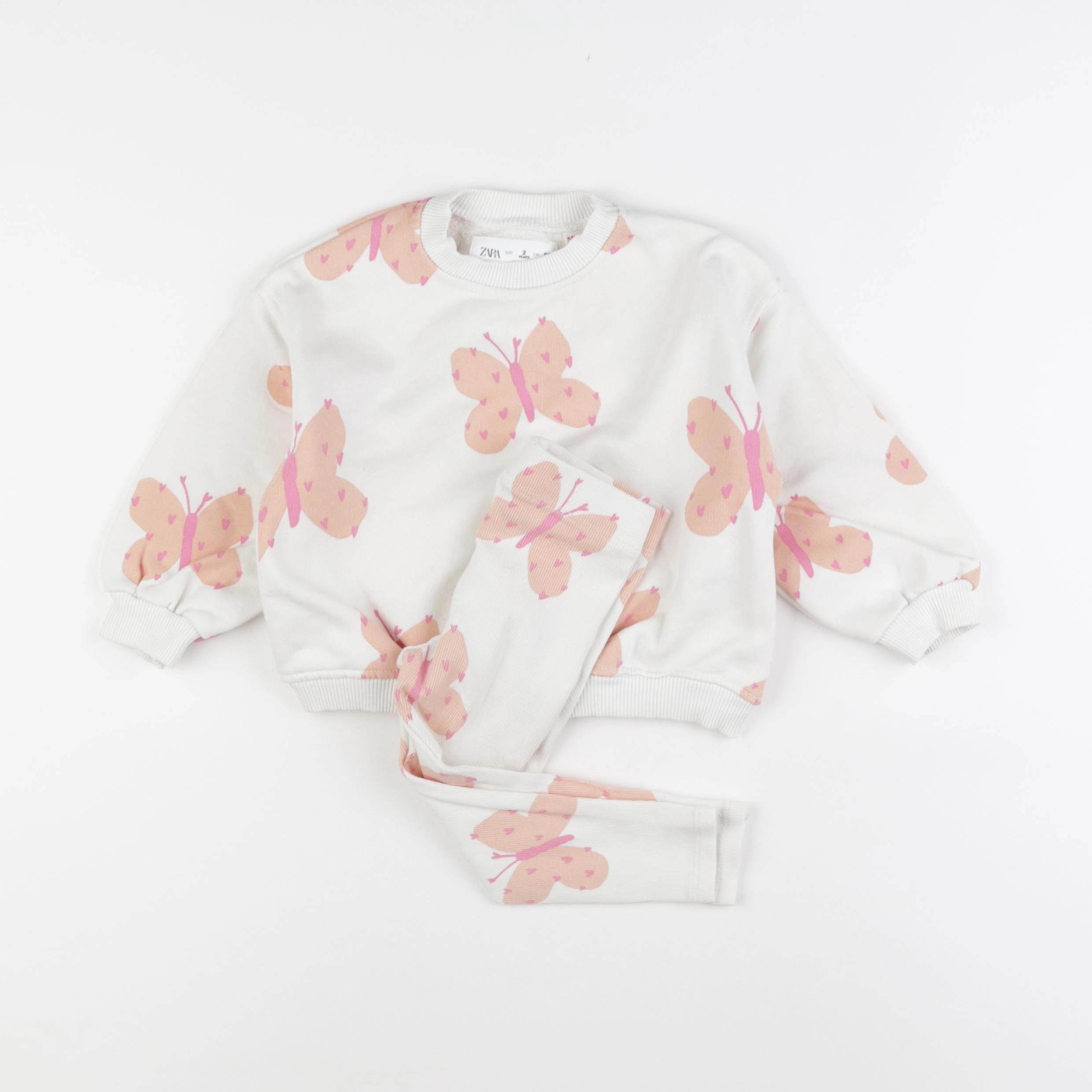 Zara - ensemble beige - 2 ans