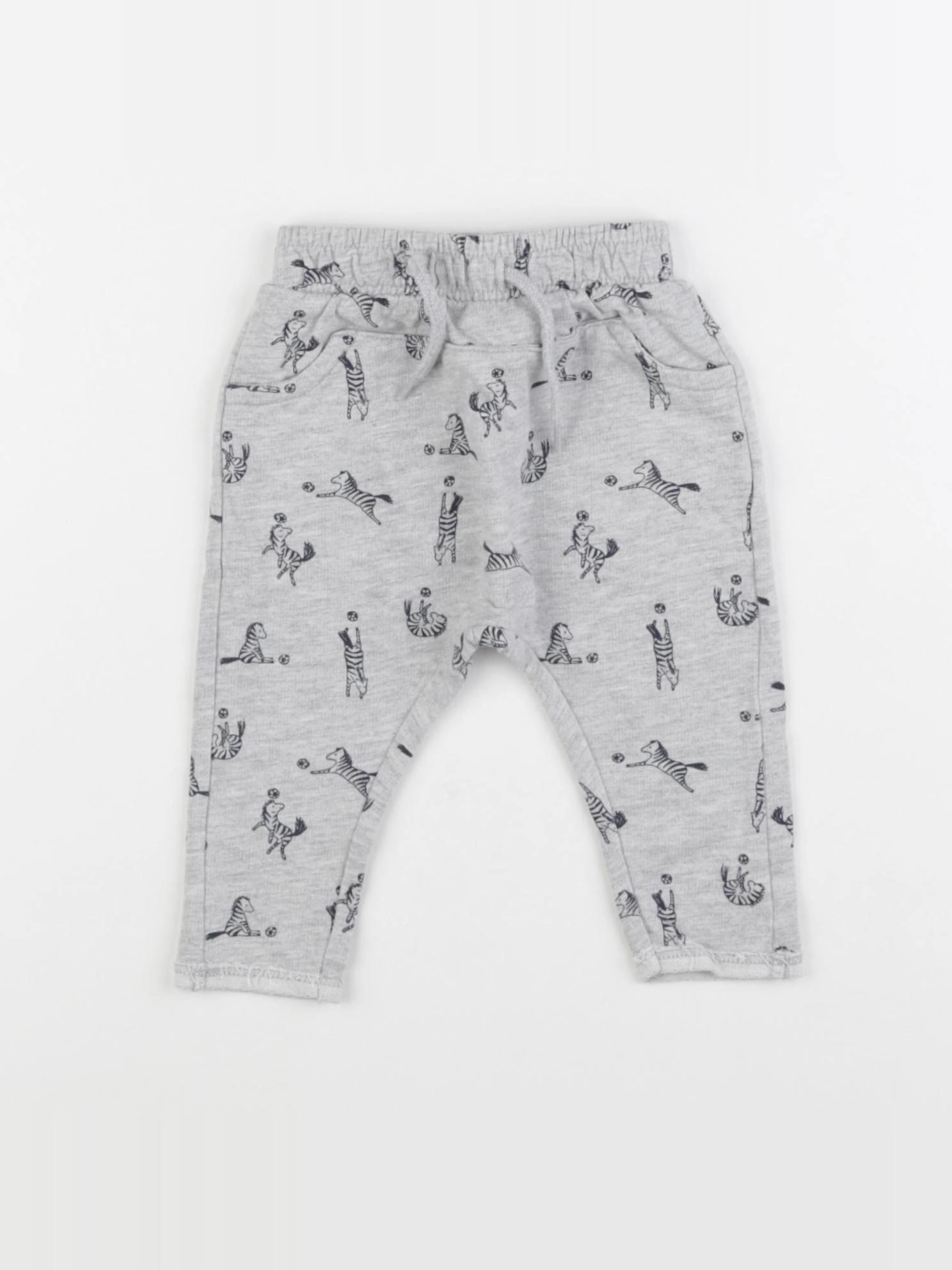 Vertbaudet - jogging gris - 3 mois