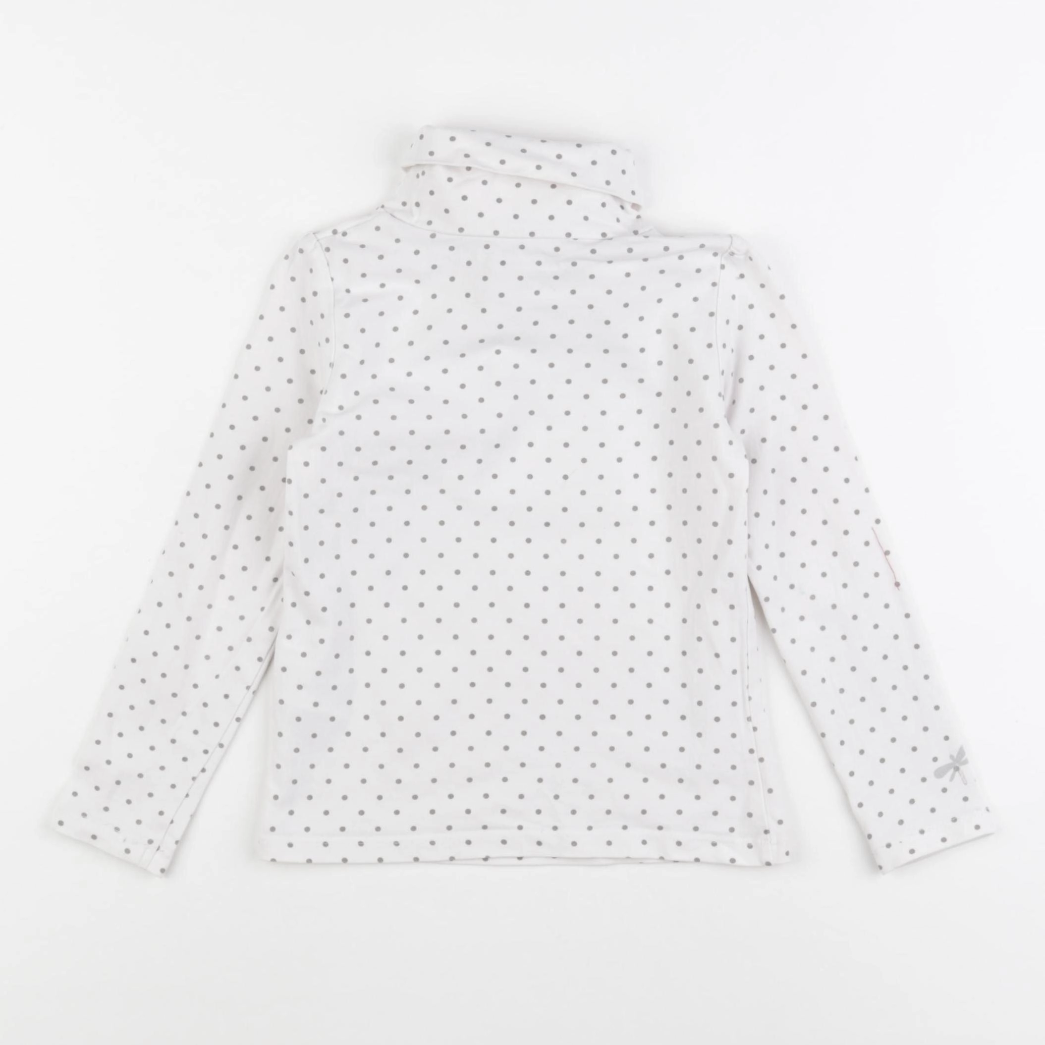 Vertbaudet - sous-pull blanc - 4 ans