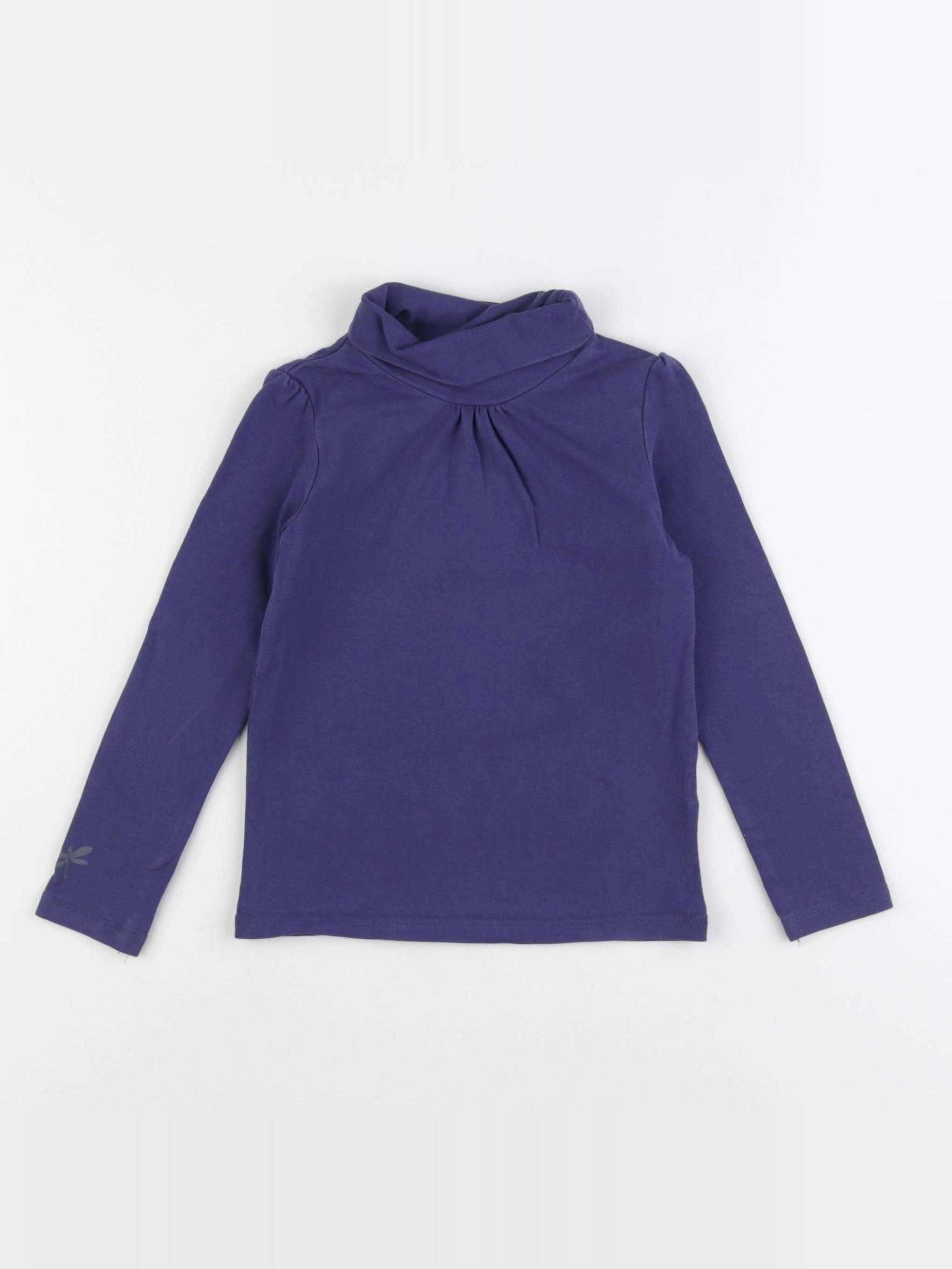Vertbaudet - sous-pull bleu - 4 ans