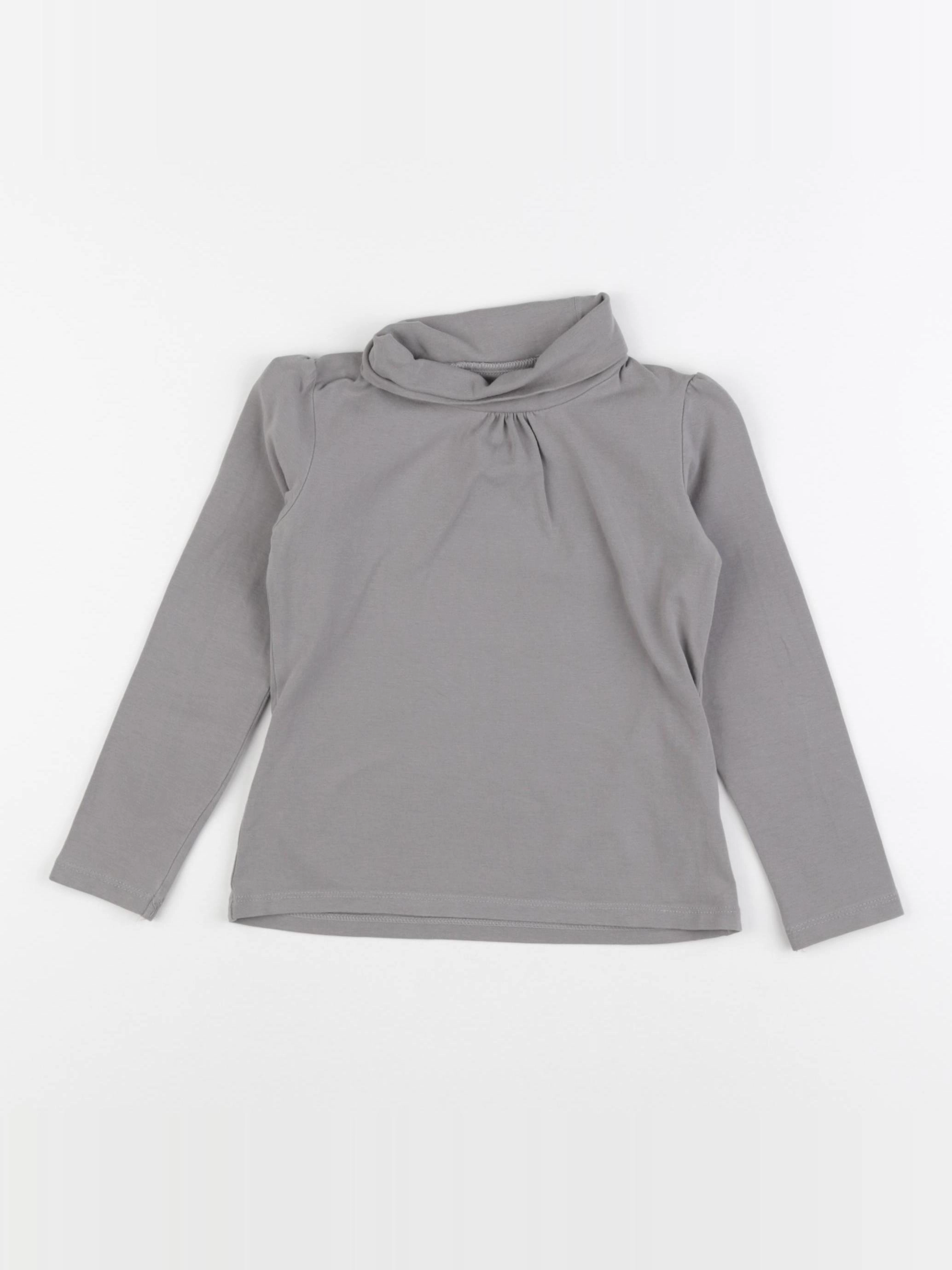 Vertbaudet - sous-pull gris - 4 ans