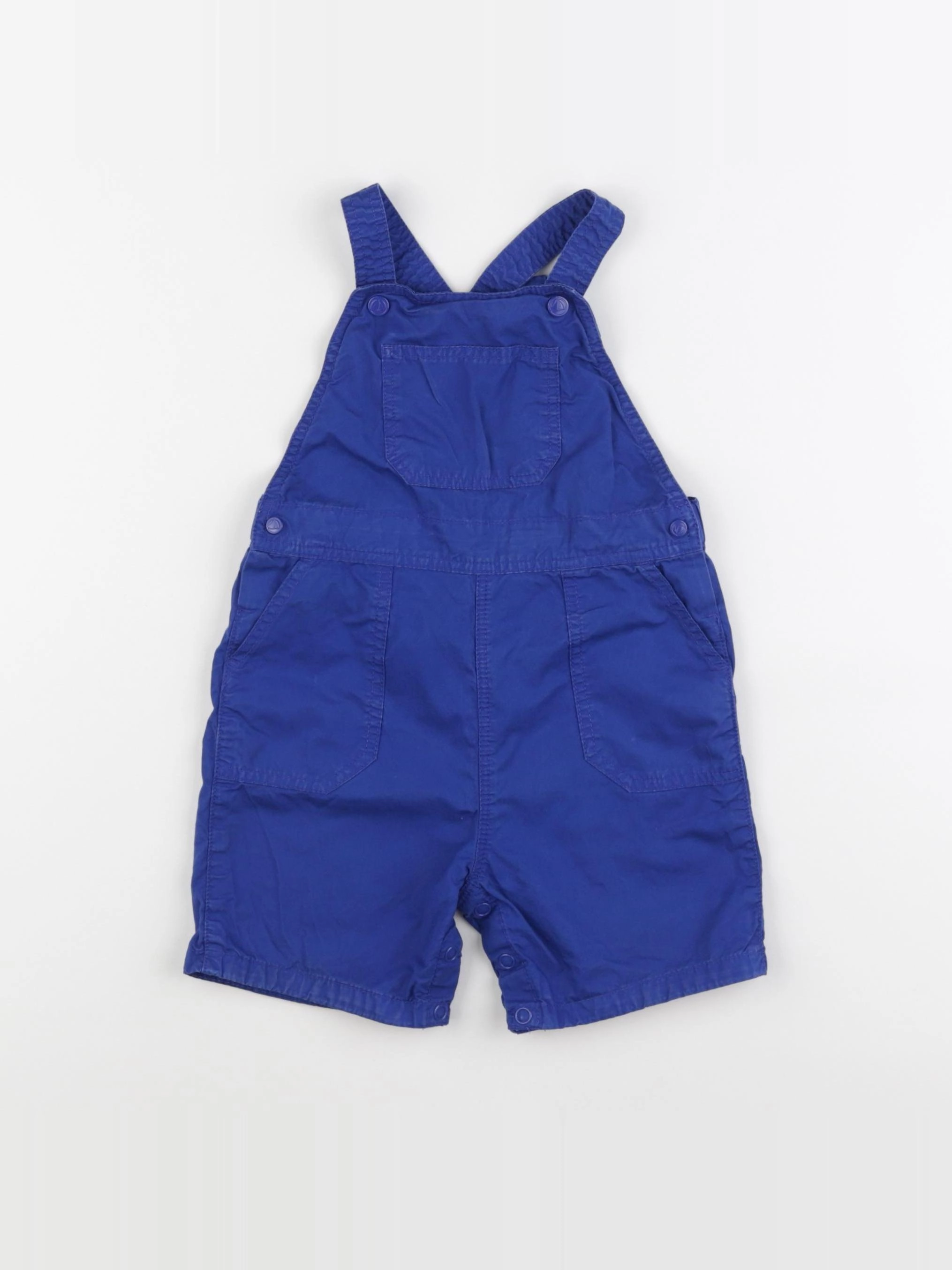 Petit Bateau - salopette bleu - 24 mois