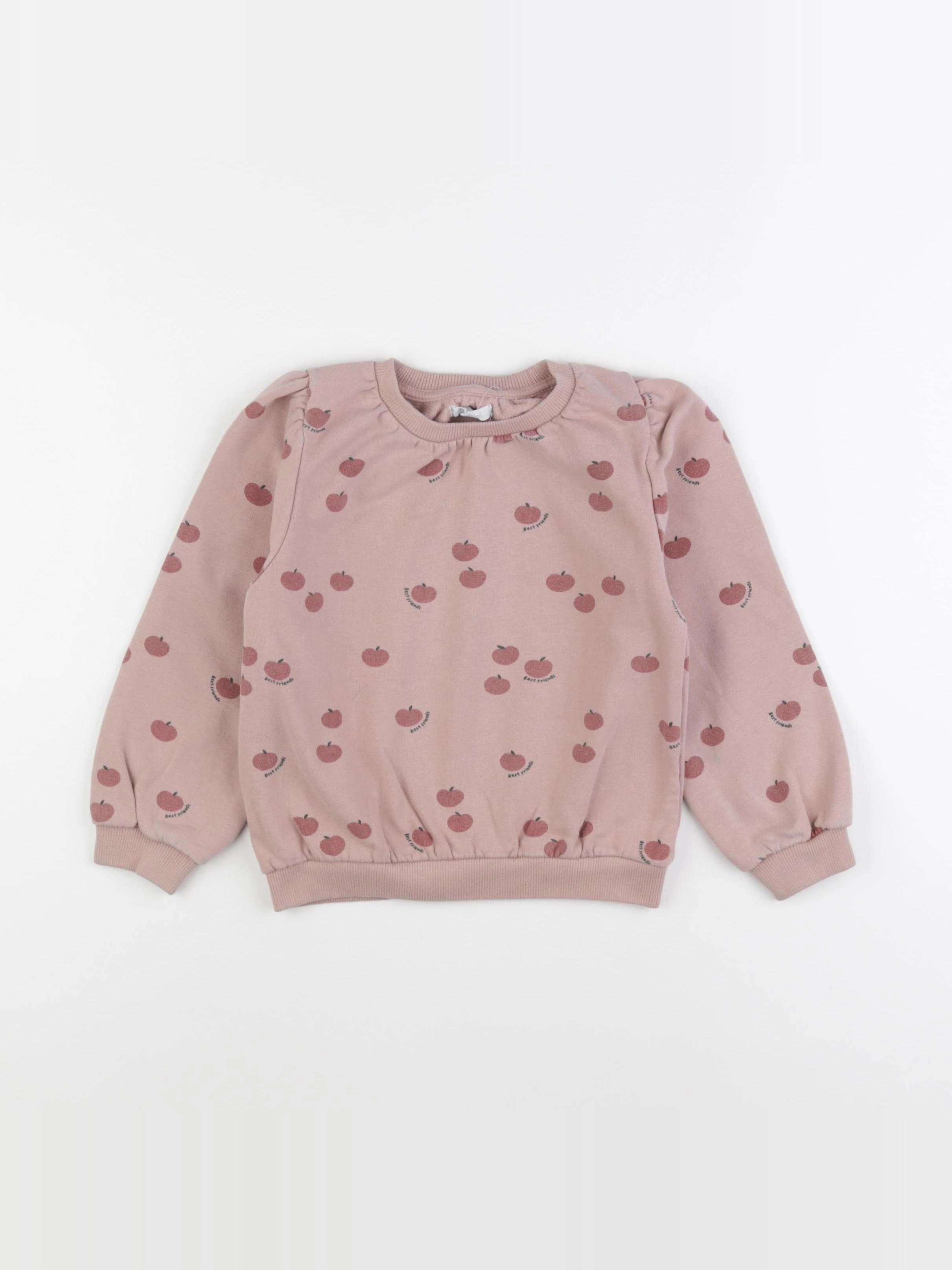 Vertbaudet - sweat rose - 5 ans
