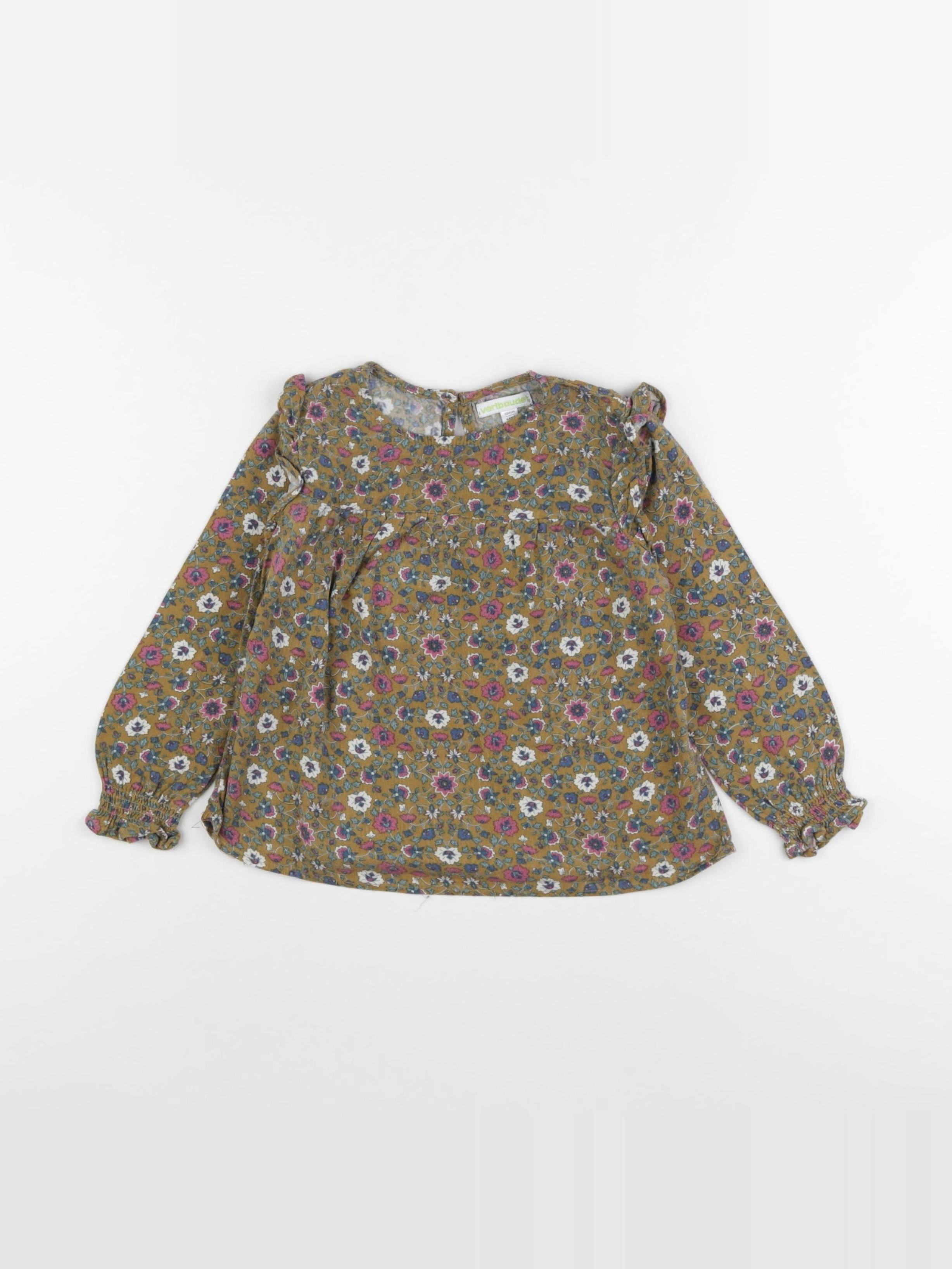 Vertbaudet - blouse multicolore - 4 ans