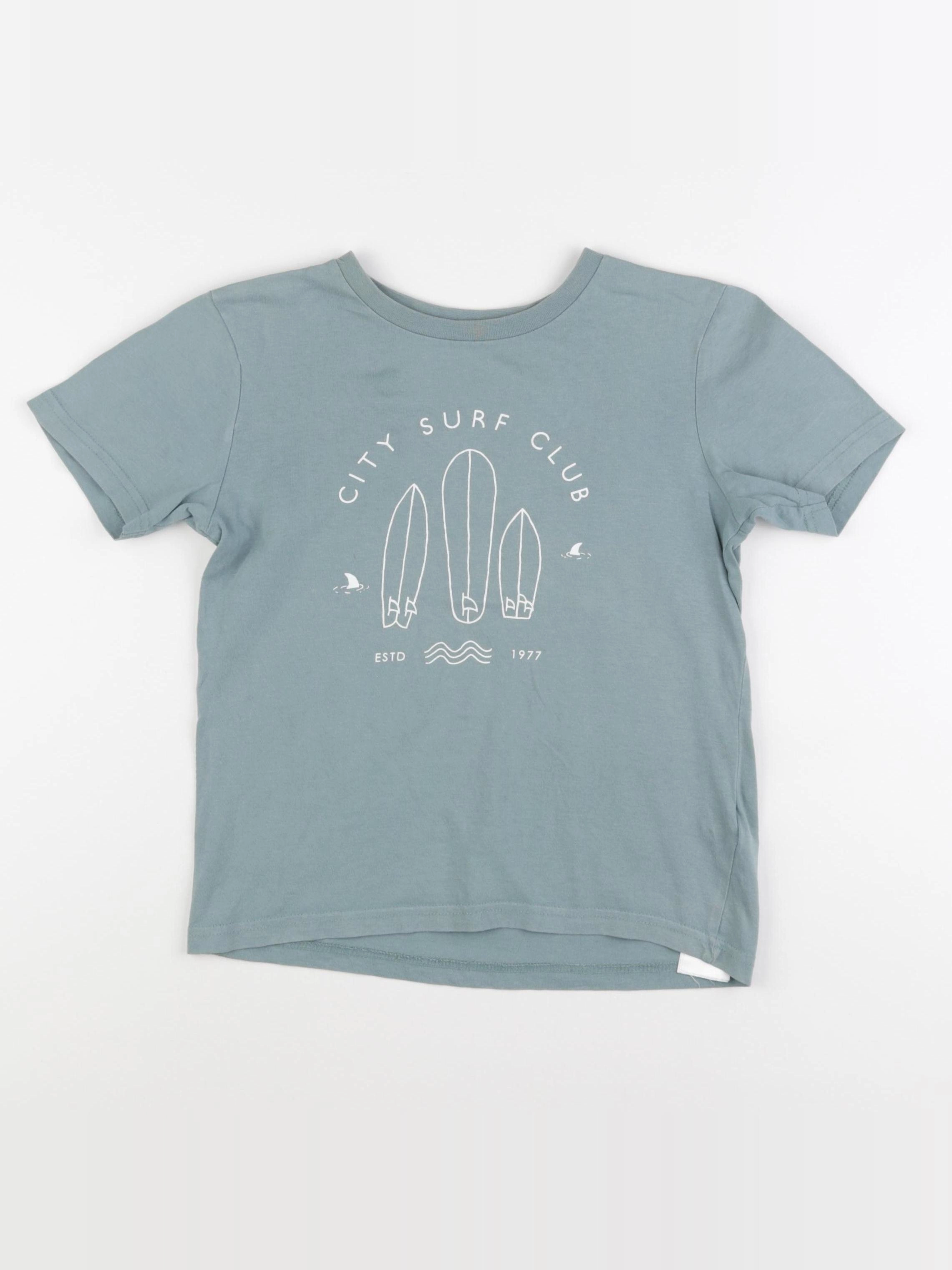 Cyrillus - tee-shirt bleu - 9 ans