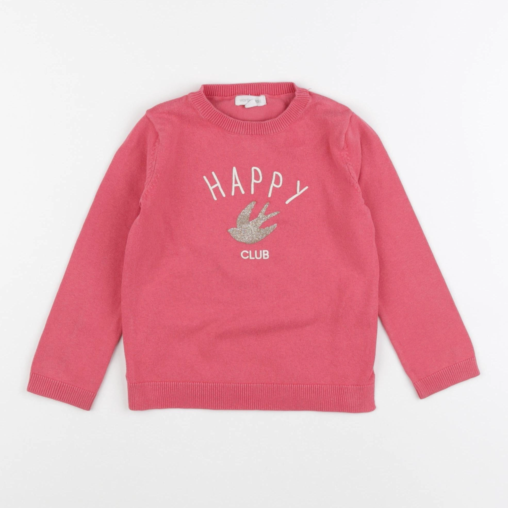 Vertbaudet - pull rose - 3 ans