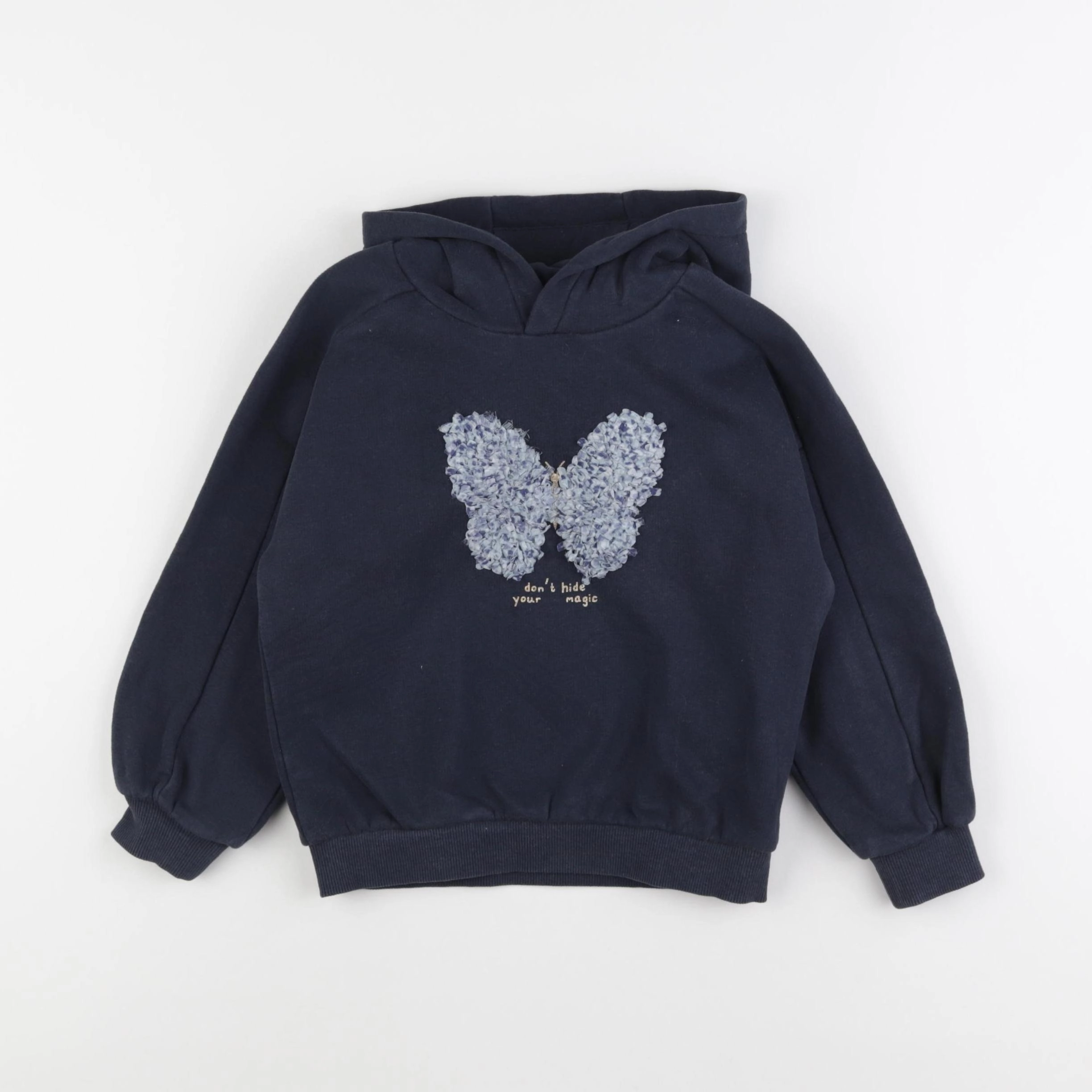 Vertbaudet - sweat bleu - 5 ans
