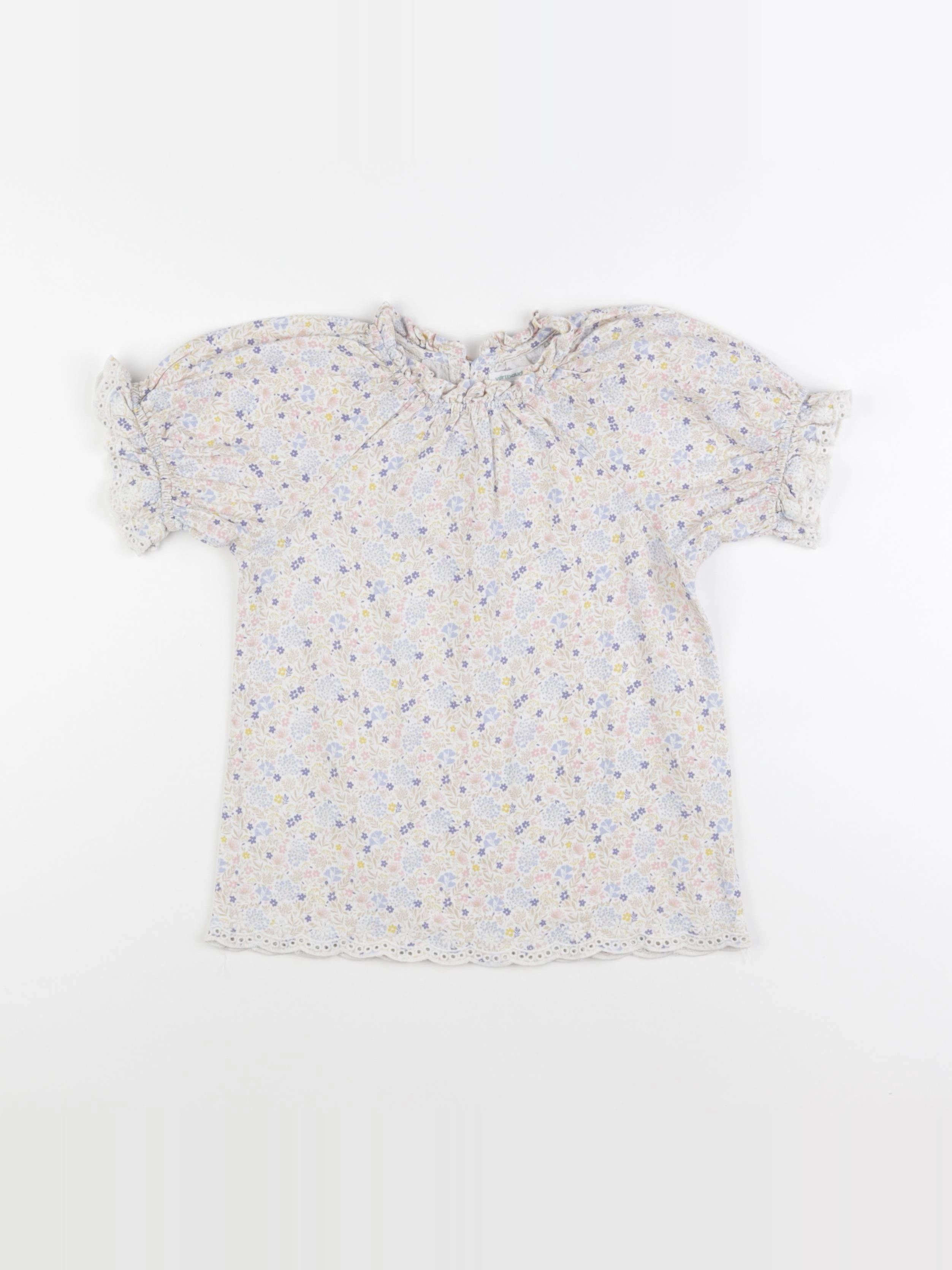 Vertbaudet - blouse multicolore - 8 ans