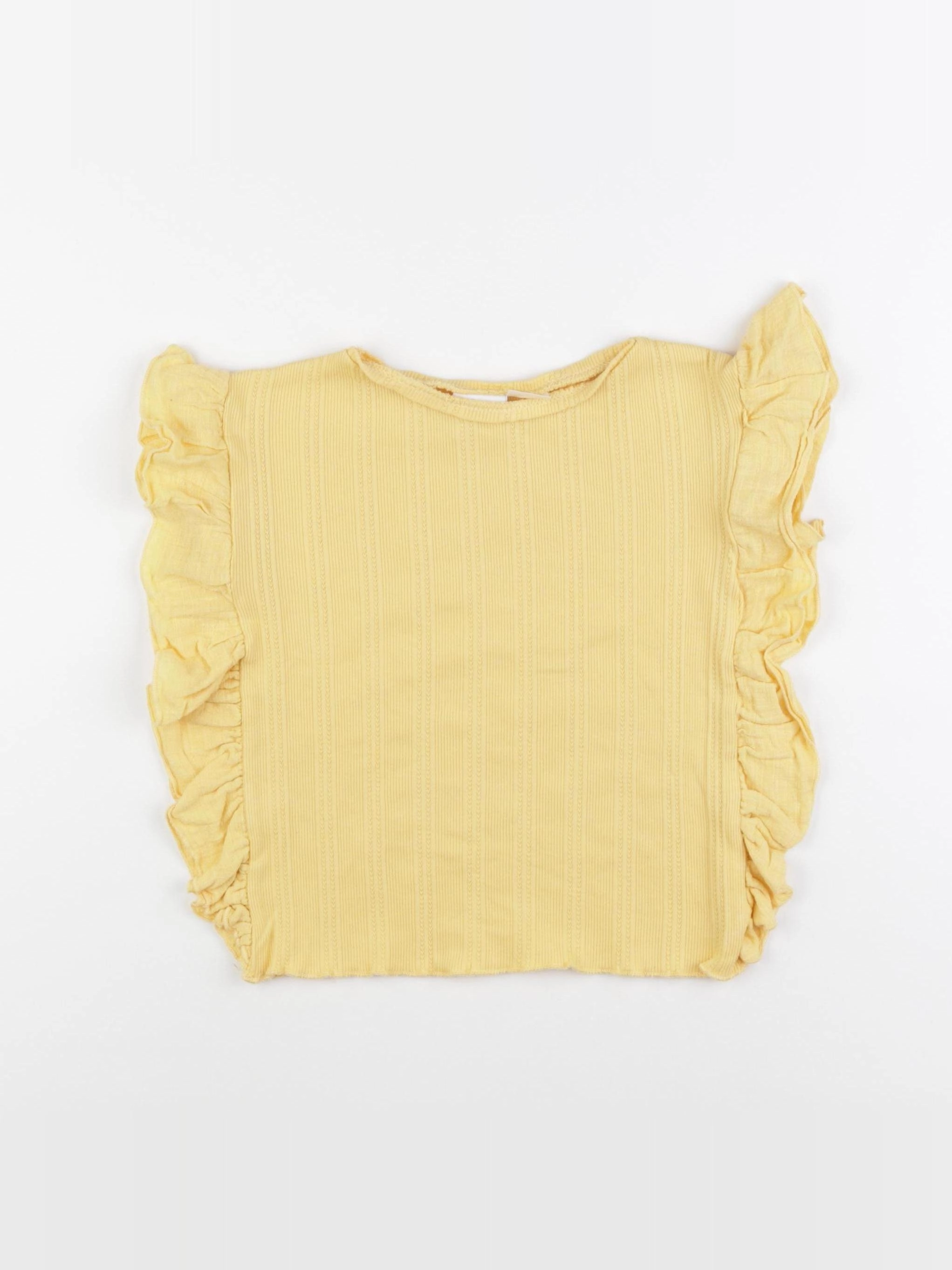 Zara - débardeur jaune - 3/4 ans