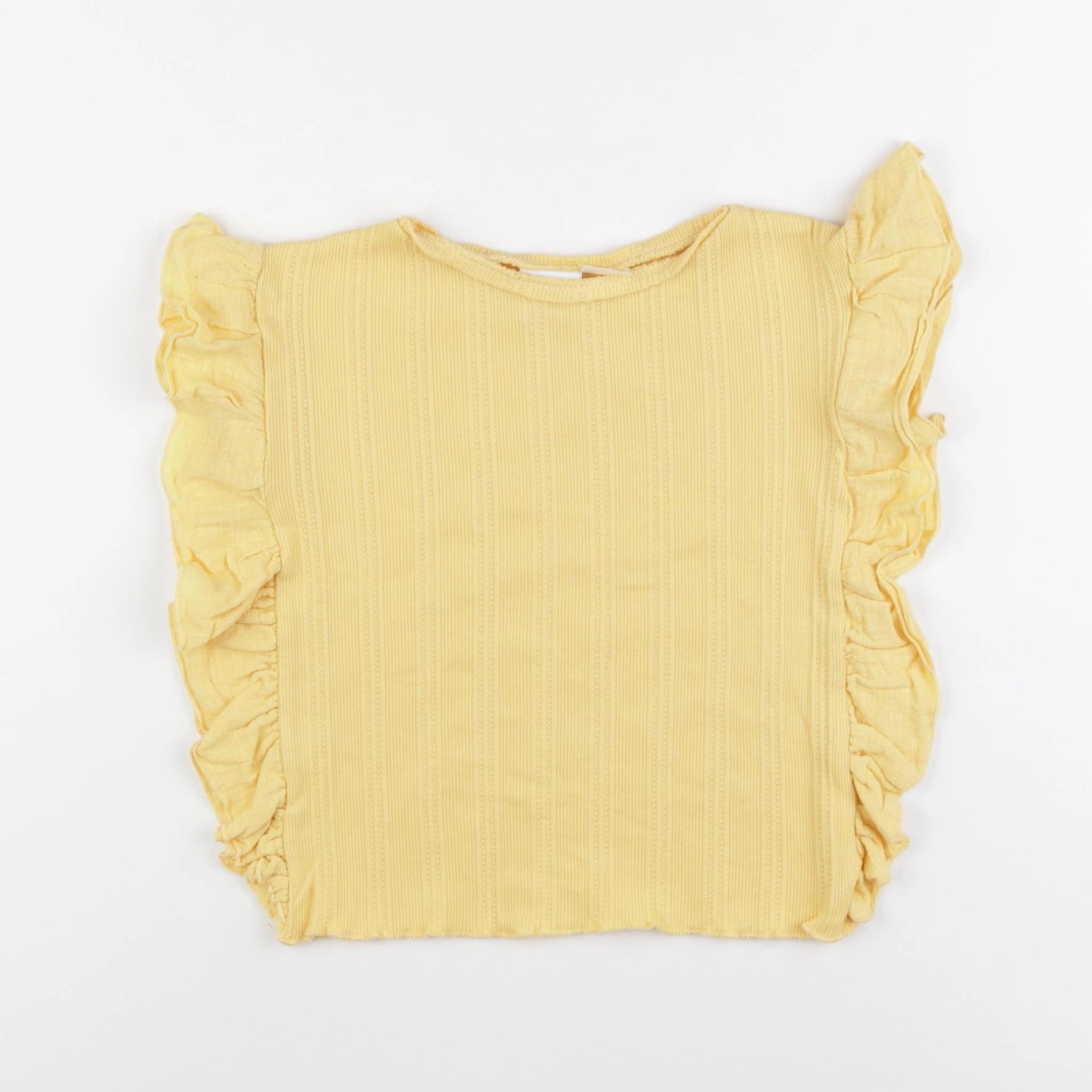 Zara - débardeur jaune - 3/4 ans