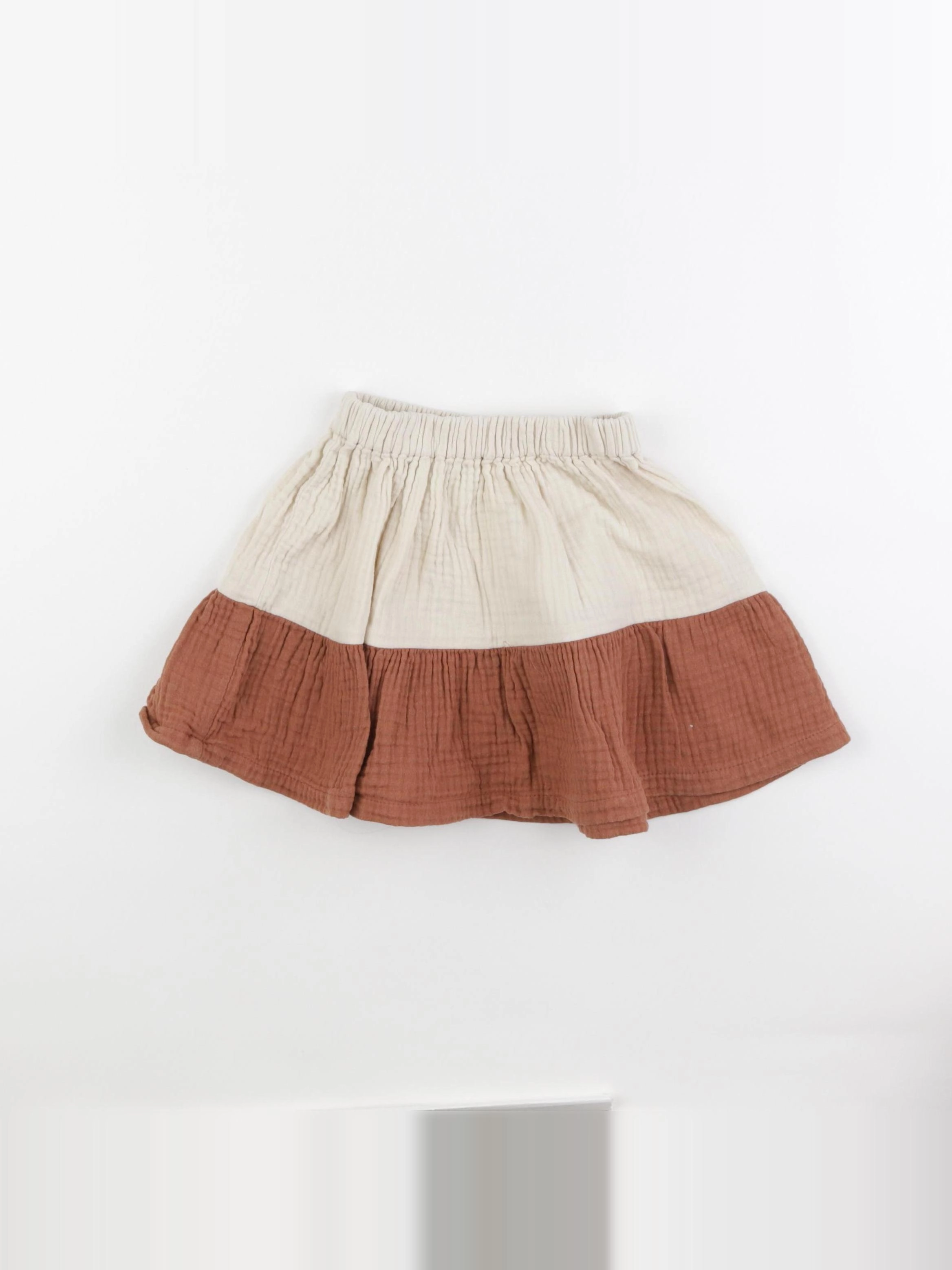 Zara - jupe marron - 2/3 ans