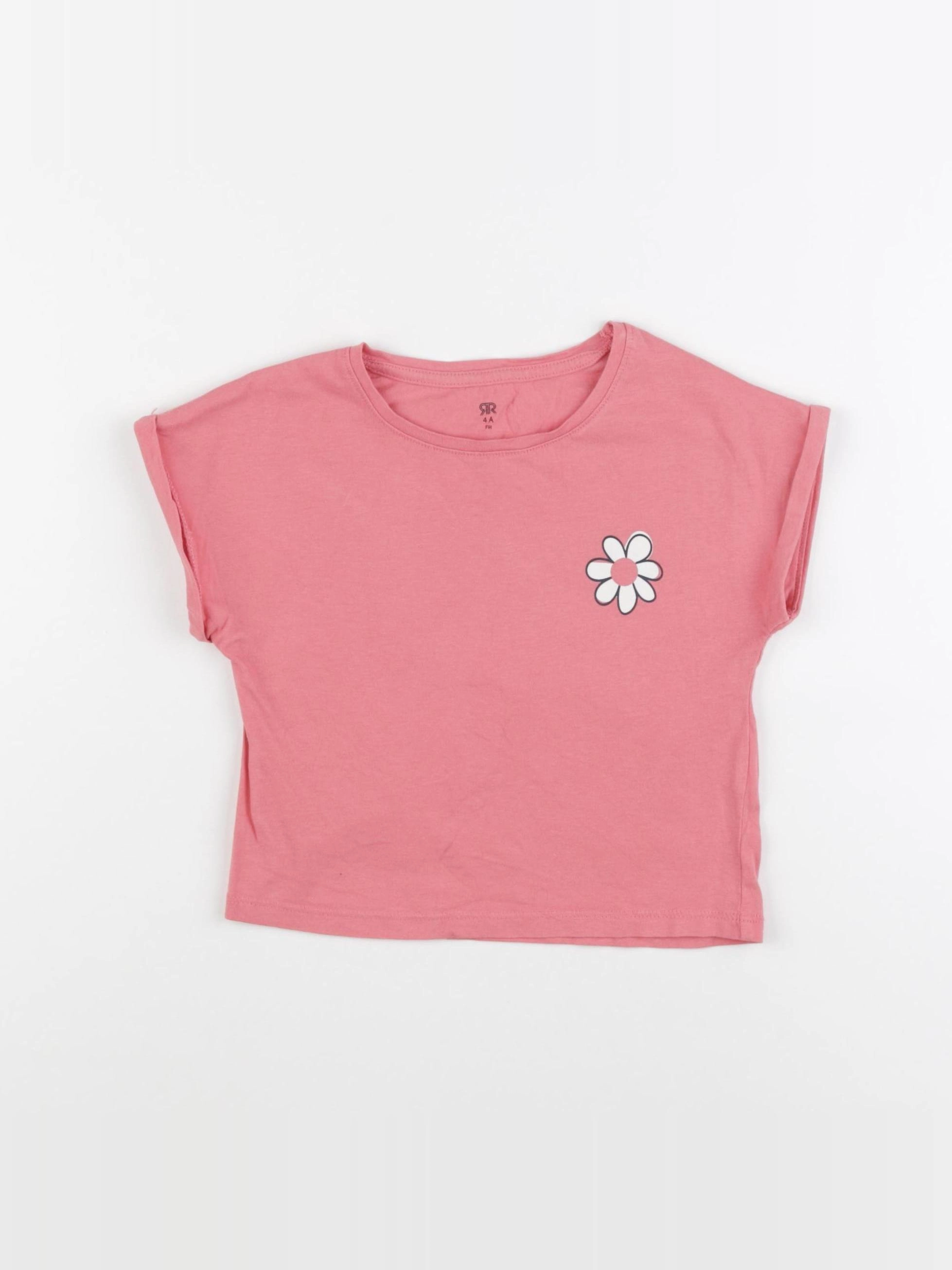 La Redoute - tee-shirt rose - 4 ans