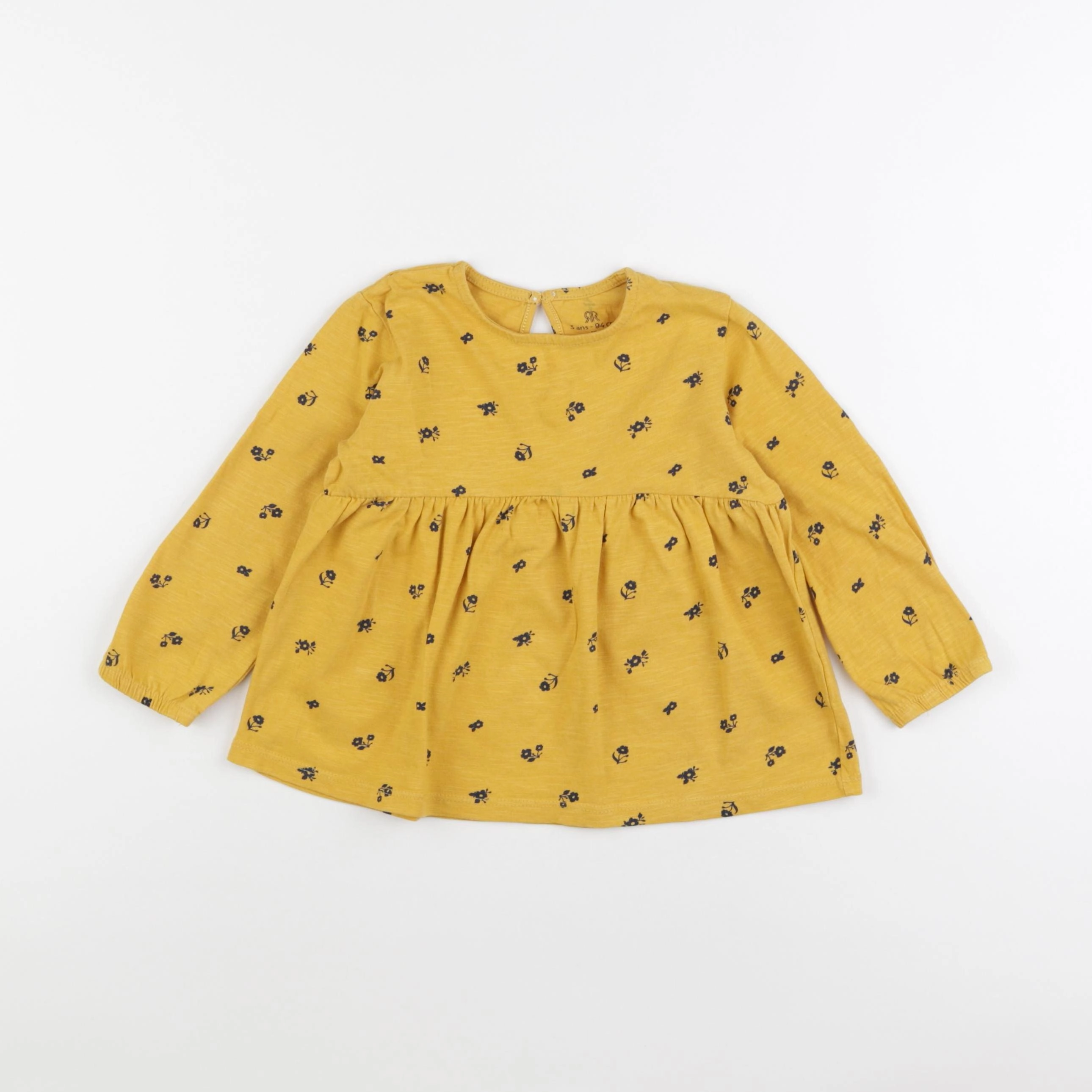 La Redoute - tee-shirt jaune - 3 ans