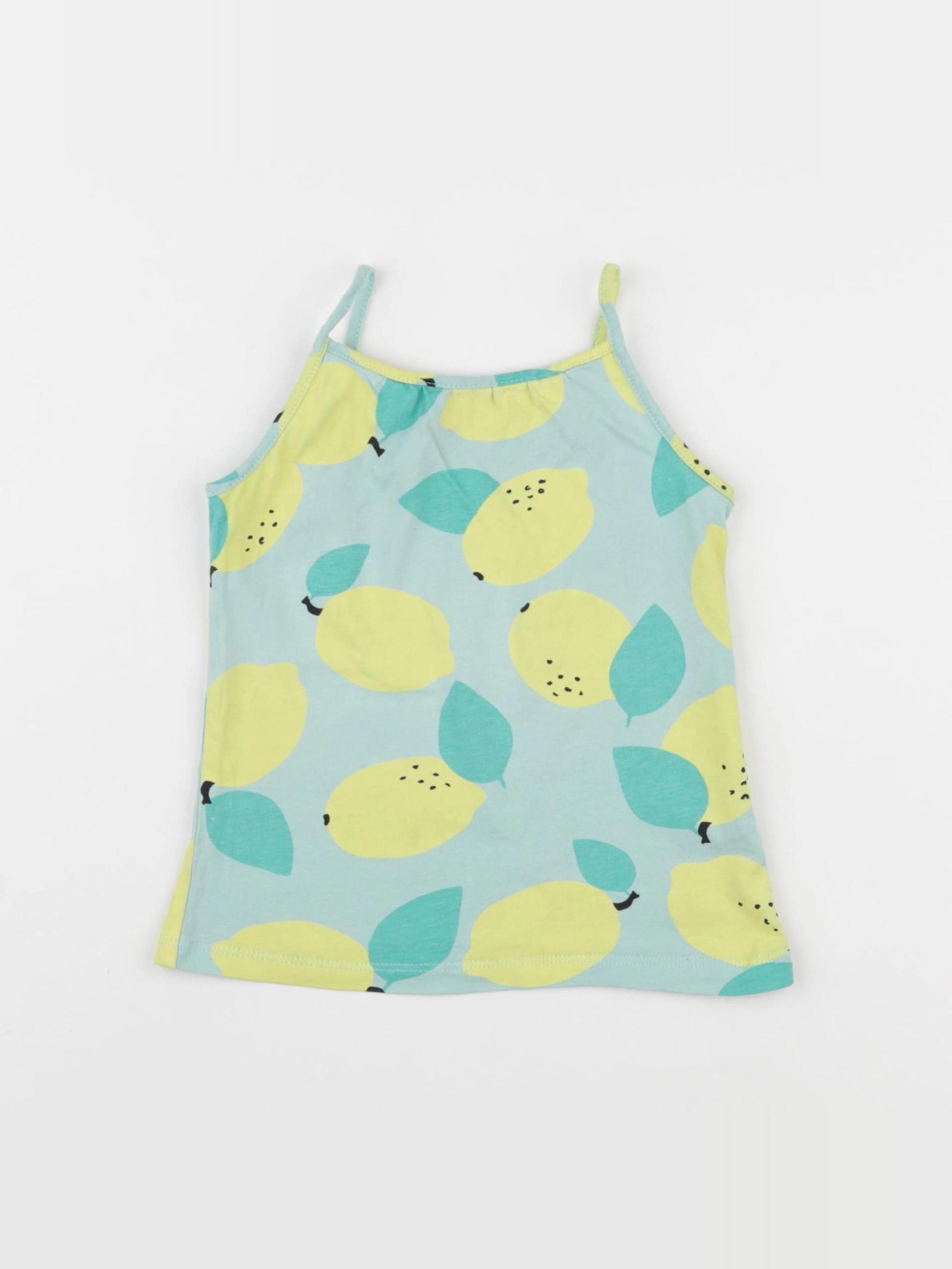 La Redoute - débardeur bleu, jaune - 4 ans