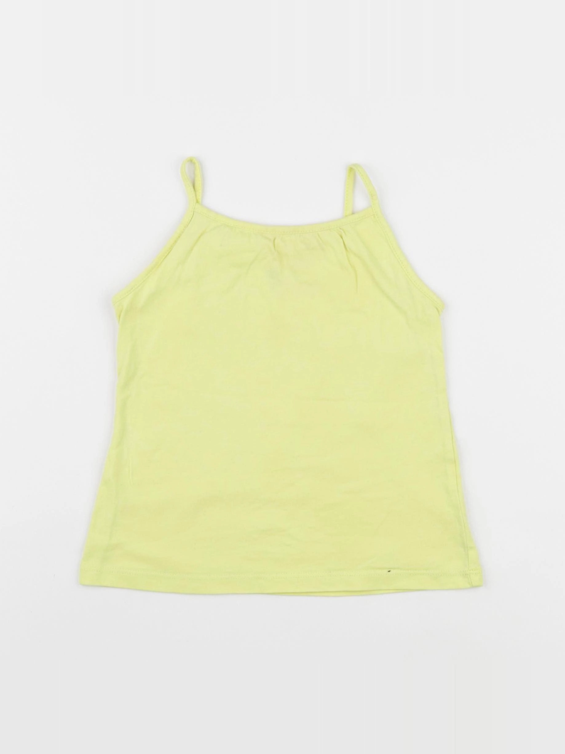La Redoute - débardeur jaune - 4 ans