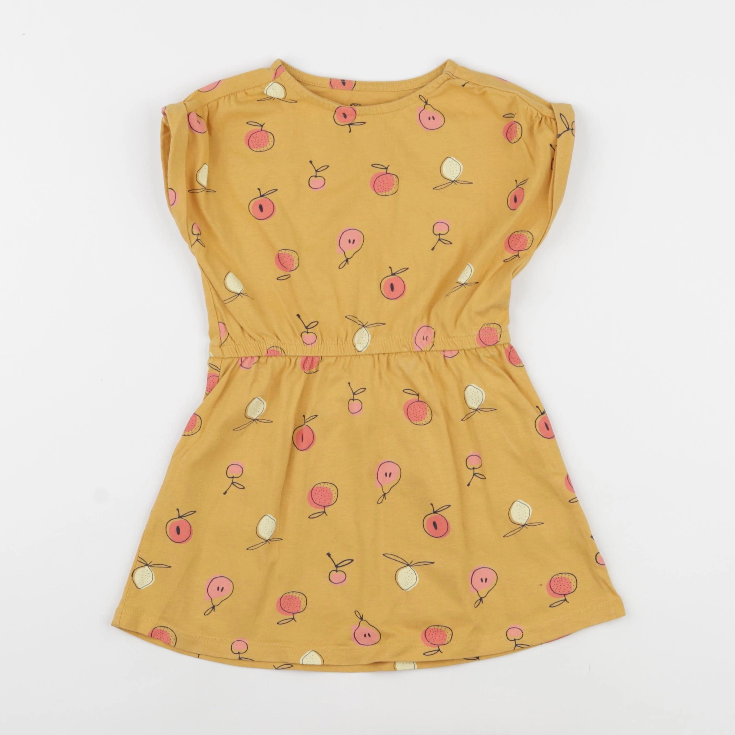 La Redoute - robe jaune - 4 ans
