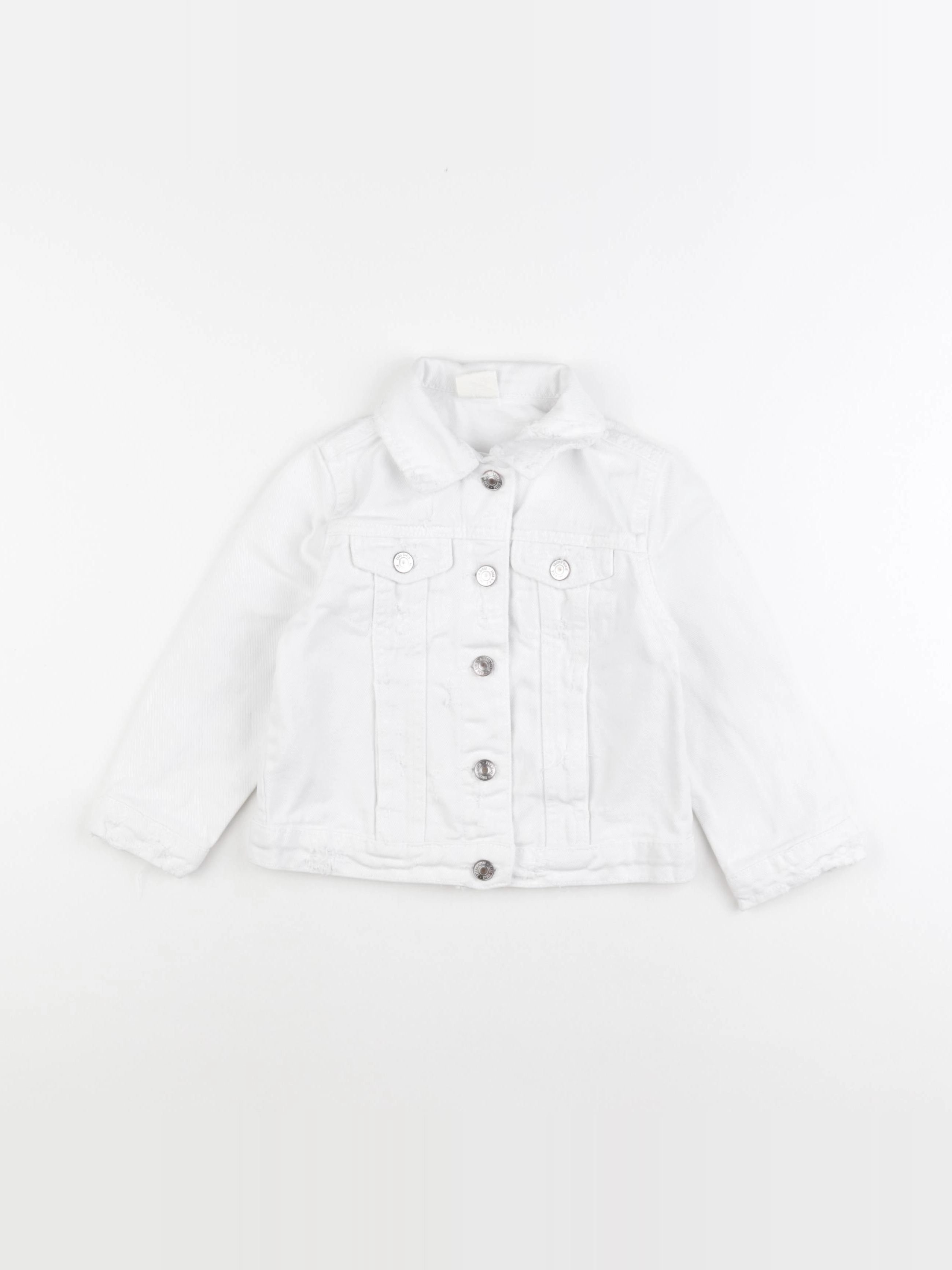 Zara - veste blanc - 5 ans