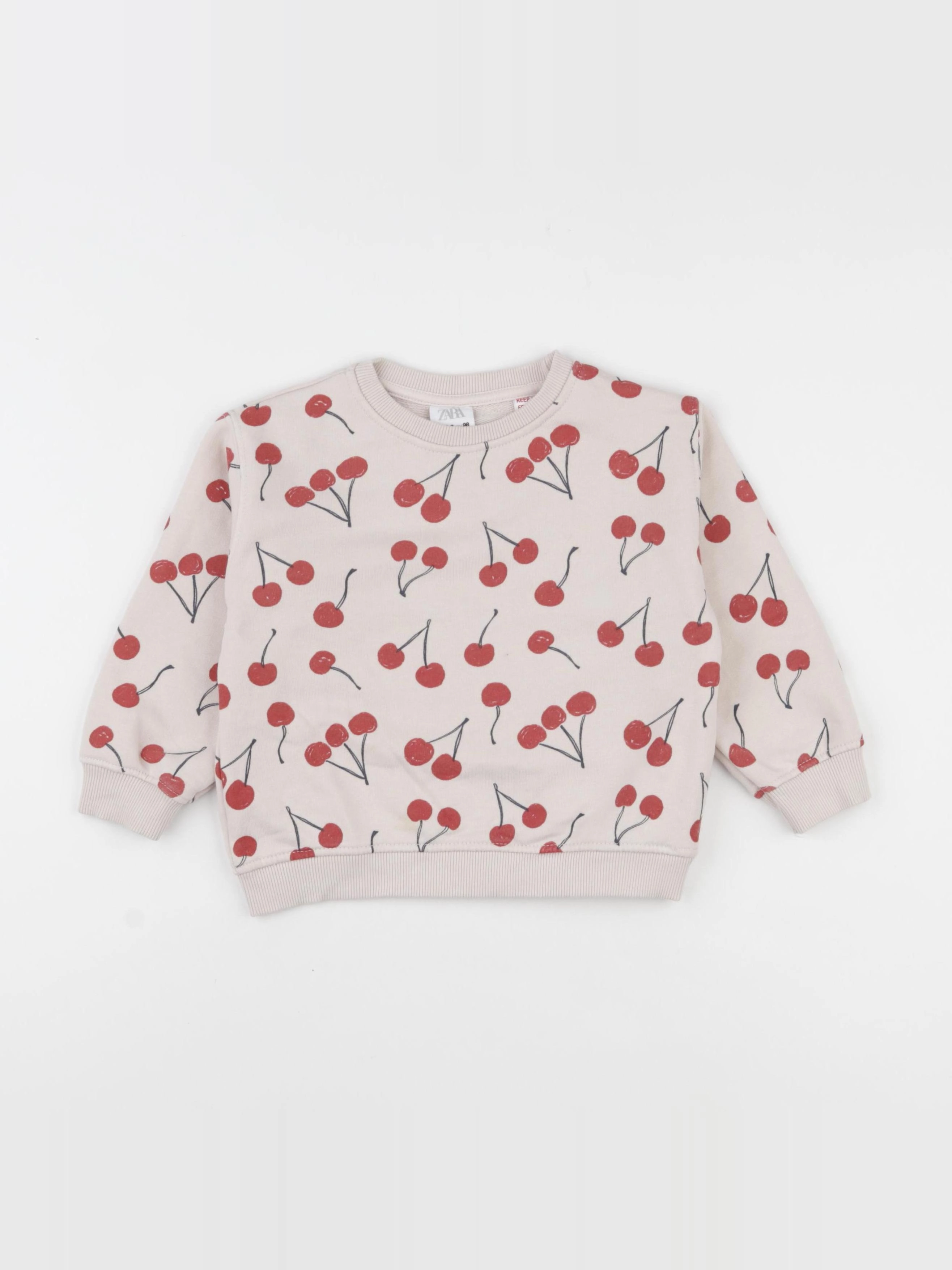 Zara - sweat rose - 2/3 ans