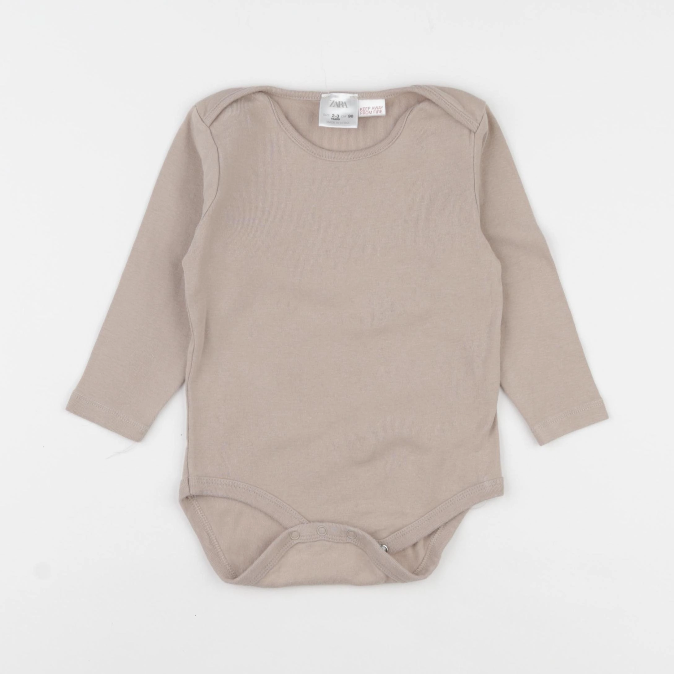 Zara - body beige - 2/3 ans